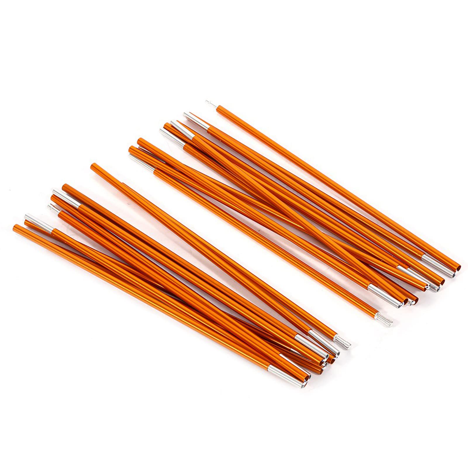 Fiberglass Tent Pole Replacement - Double Folding Support Frame for Camping, Hiking & Awning - Durable Tent Accessories for Outdoor Adventures