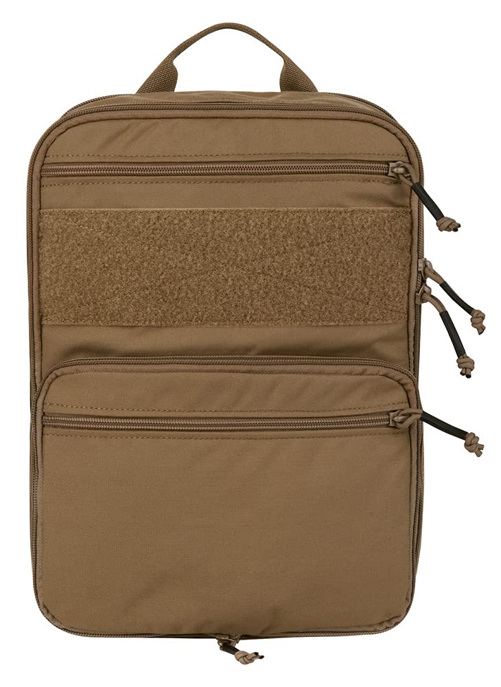 KRYDEX Tactical Expandable MOLLE Backpack - Durable Military Rucksack for Travel, Hiking, Hunting & Outdoor Adventures (Coyote Brown) - Perfect for Camping, Airsoft & Everyday Carry