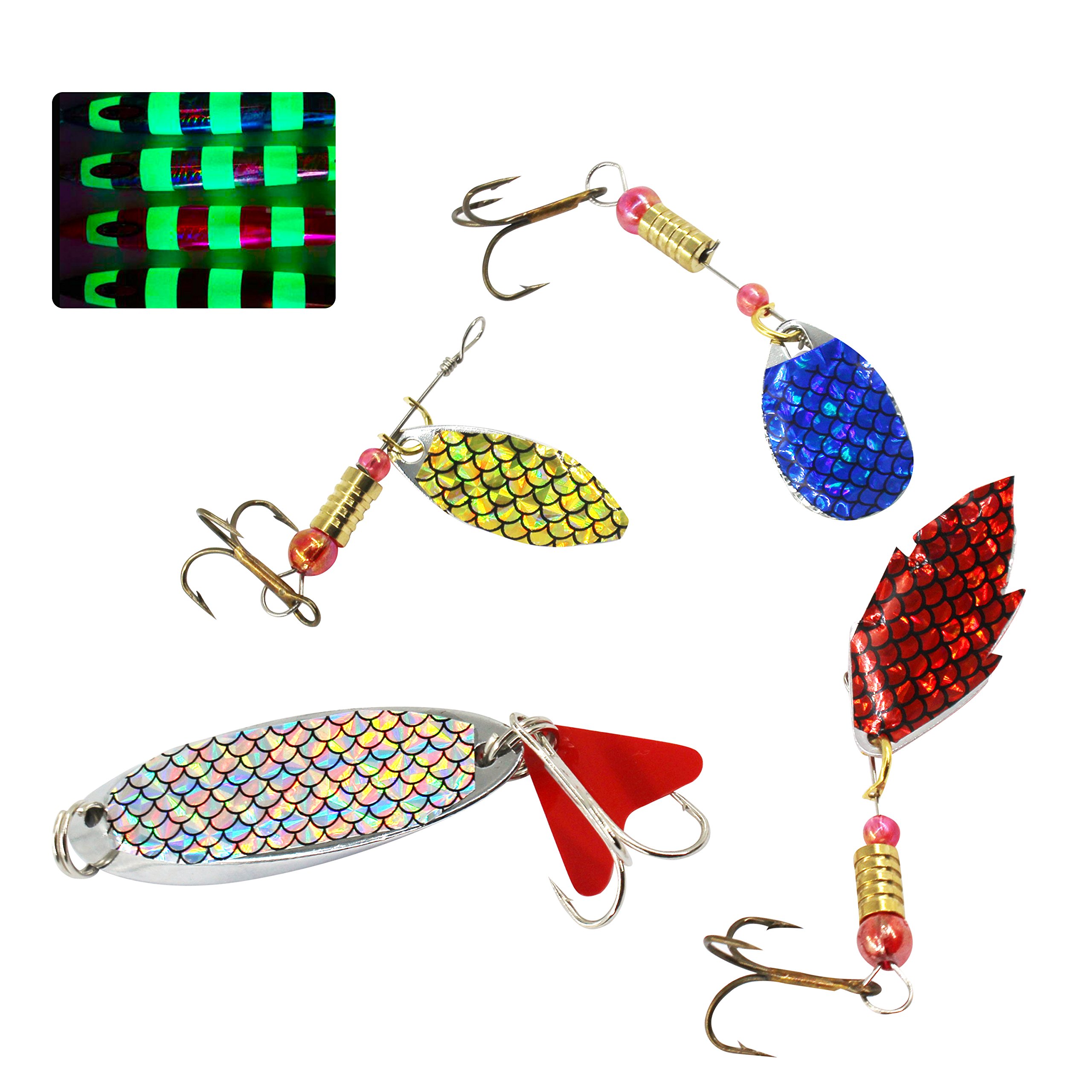 Reflective Holographic Fishing Lure Tape - DIY Fish Scale Stickers for Lure Making & Craft Projects | Enhance Bait Visibility for Bass, Trout & Saltwater Fishing