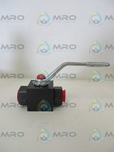 Parker BVHP16NSS1N Hydraulic Ball Valve - High Pressure Stainless Steel, New (No Box) - Ideal for Industrial Hydraulic Systems, Heavy Machinery & Fluid Control Applications