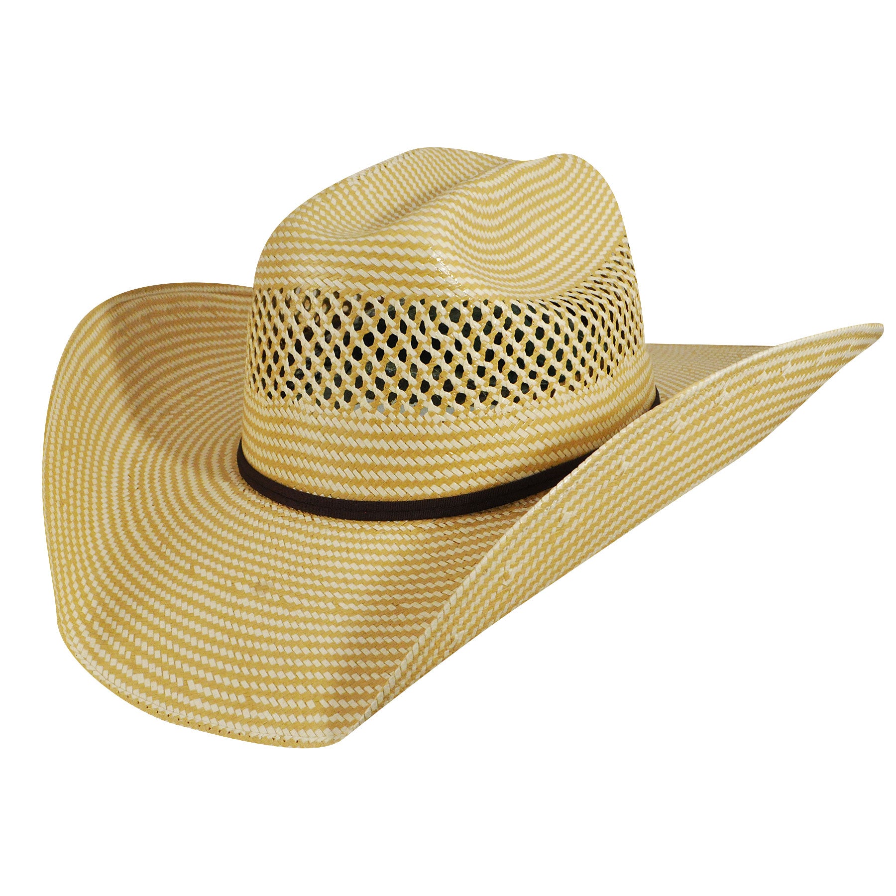 Bailey Western Cassius 7X Straw Cowboy Hat for Men - Premium Quality Western Hat for Rodeo, Ranch & Outdoor Activities