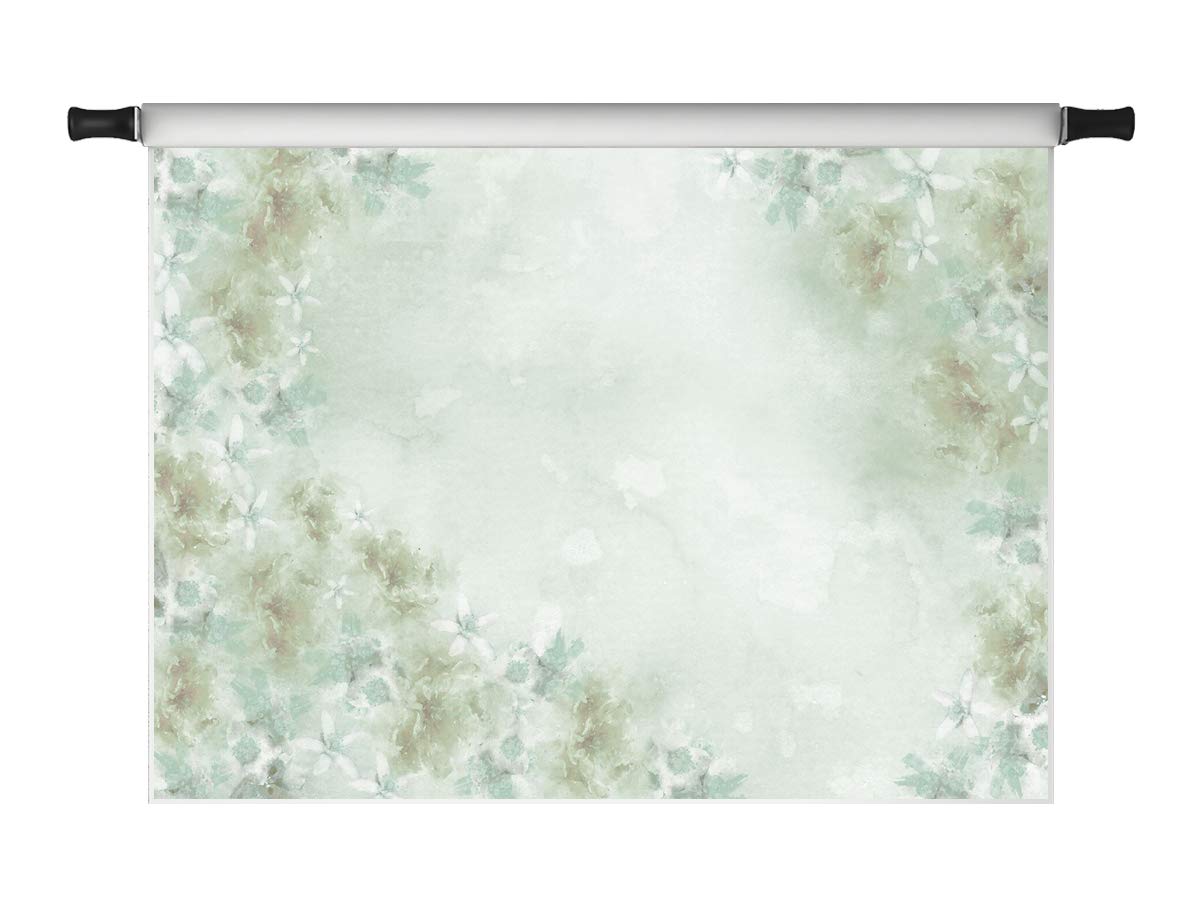 10x10ft Floral Photo Backdrop - Flower Texture Photography Background for Newborn Baby Shower, Children's Portraits & Family Photos | Perfect for Birthday Parties, Maternity Shoots & Social Media Content