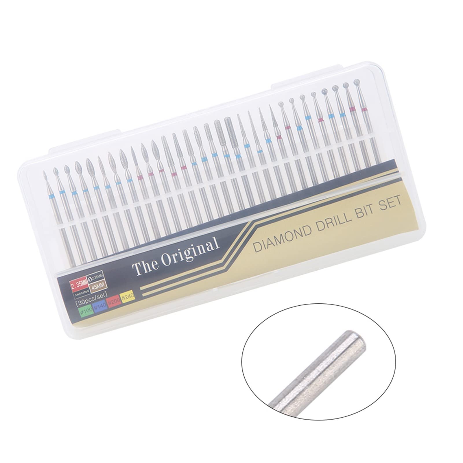 Professional Electric Nail Drill Kit - Portable Efile Manicure Pedicure Set with Carbide Cuticle Remover Bits & Ceramic Nail Files for Acrylic/Gel Nails | Home Salon & Professional Use | Perfect for DIY Nail Care, Beauty Salons & Mobile Nail Technicians