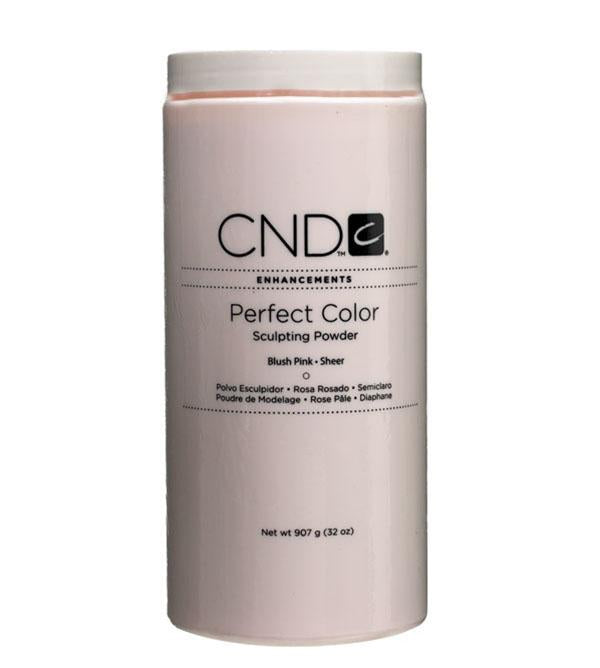 CND Enhancements Perfect Color Sculpting Powders - Blush Pink Sheer Nail Polish | Professional Salon-Grade Manicure & Pedicure for Natural Nail Enhancement