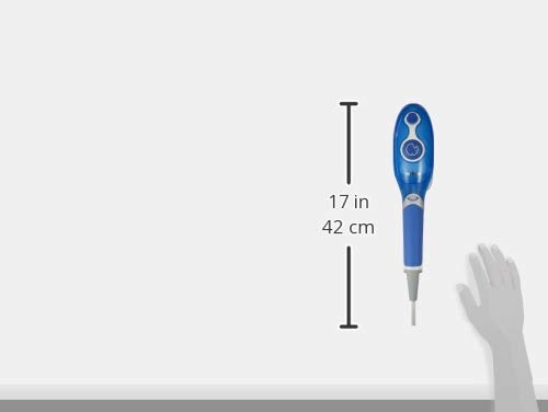 Twinbird SA-408BL Compact Travel Handheld Iron & Garment Steamer - Perfect for Wrinkle-Free Clothes at Home, Office, and Travel