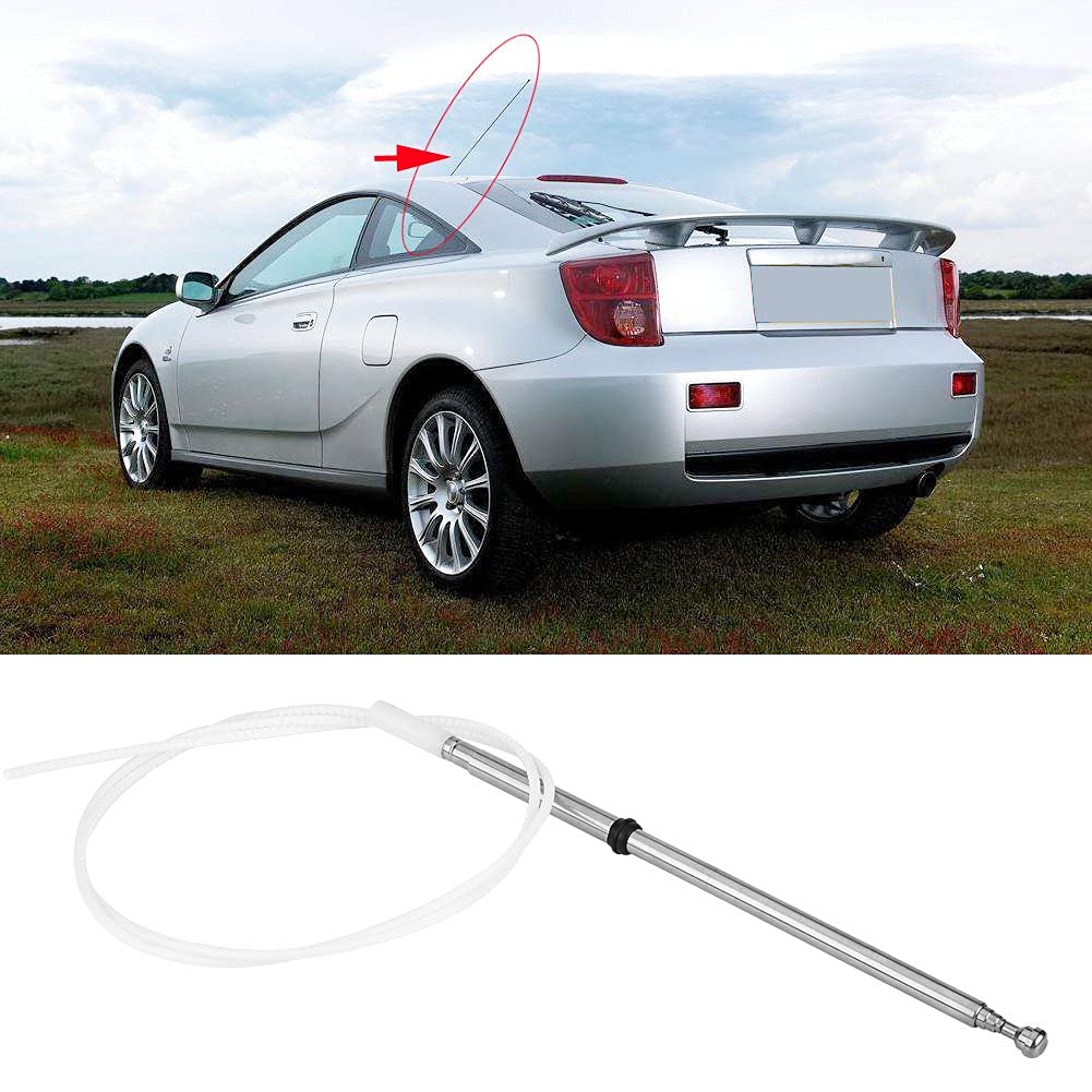 Universal Car AM/FM Radio Antenna Mast - Replacement Power Antenna for Lexus LX470 1998-2007 Models - Enhanced Signal Reception for Road Trips & Daily Commutes