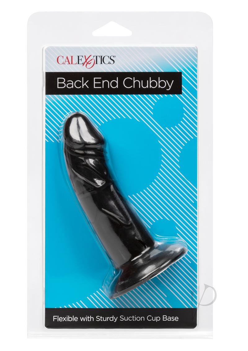 Waterproof Black Anal Plug with Chubby Suction Cup Base - Comfortable Back End Design for Adults, Perfect for Solo Play or Couples' Intimate Moments