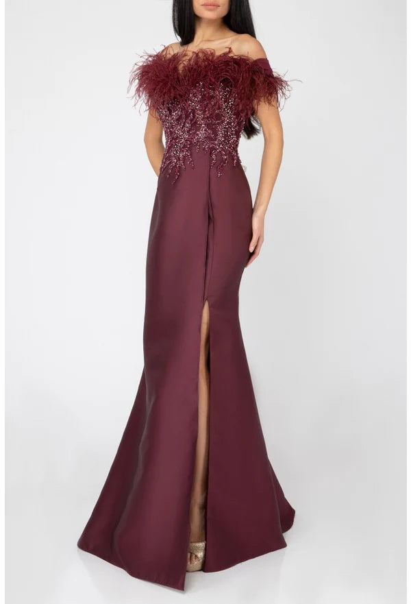 Terani 1821E7142 Elegant Evening Dress for Women - Perfect for Prom, Wedding, and Formal Events