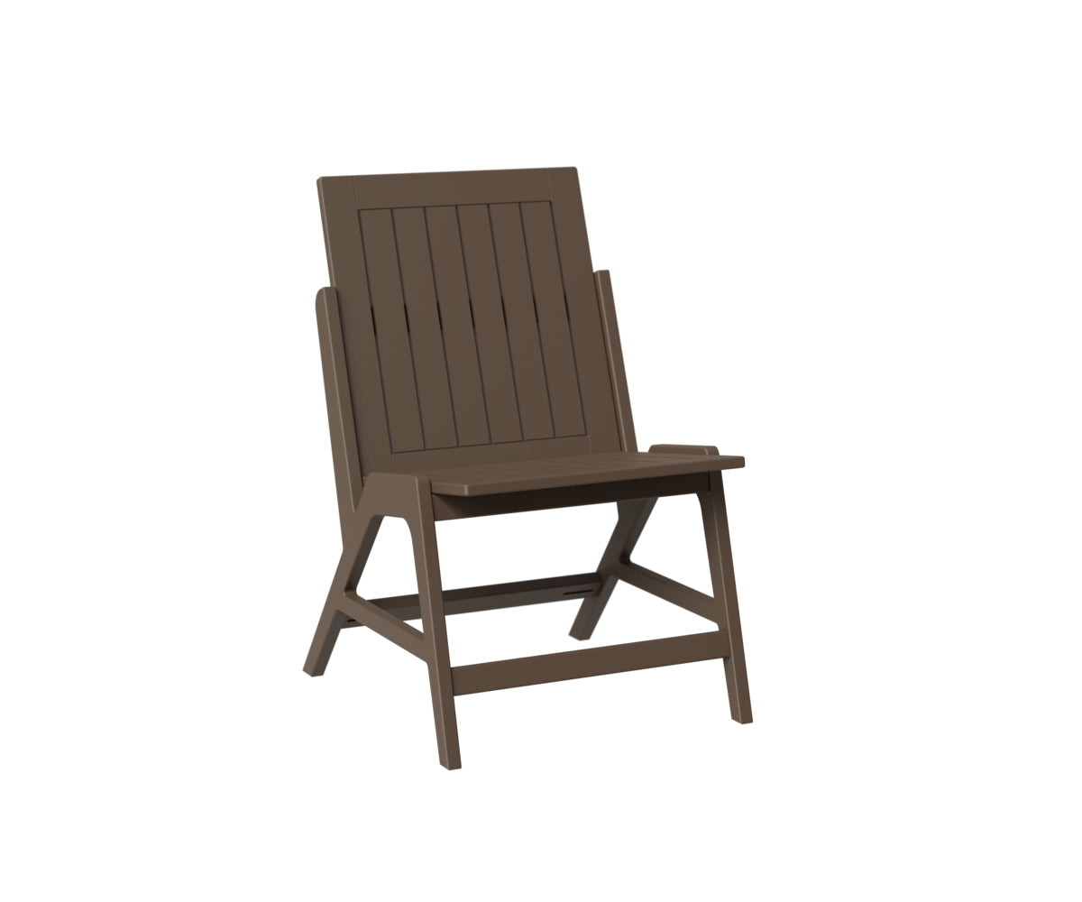 Berlin Gardens Kinsley Dining Side Chair - Sturdy Outdoor Patio Furniture for Garden, Deck, and Poolside Dining