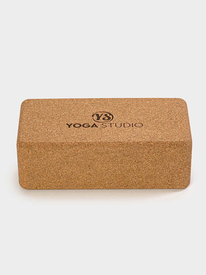 Premium Cork Yoga Block - Non-Slip Eco-Friendly Yoga Brick for Stability & Alignment - Ideal for Yoga, Pilates & Meditation Practice at Home or Studio