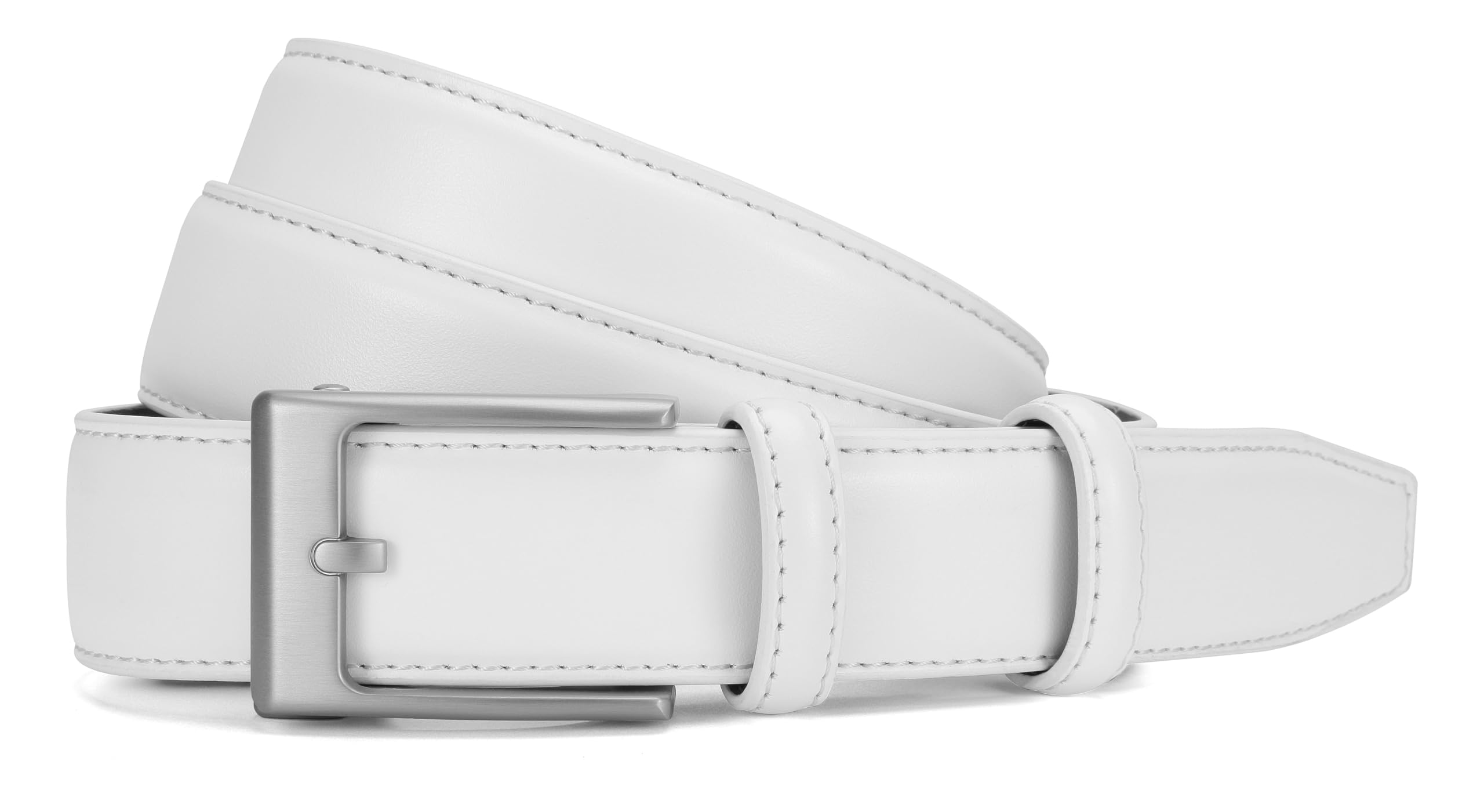 CHAOREN Genuine Leather Dress Belt for Men 1 1/8