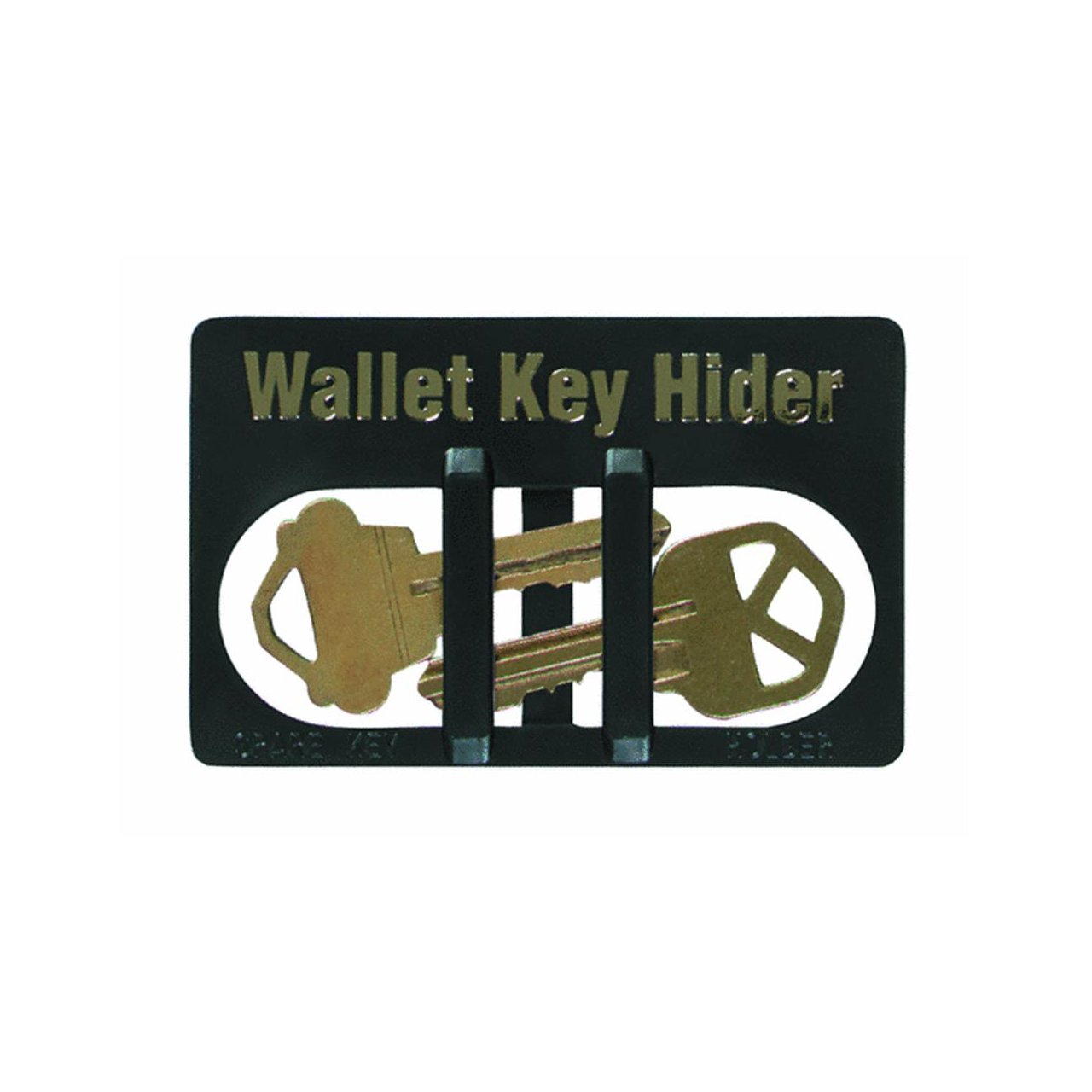 Lucky Line 90901 Hidden Wallet Card for Keys - Compact & Secure Key Holder for Travel, Home & Office Use