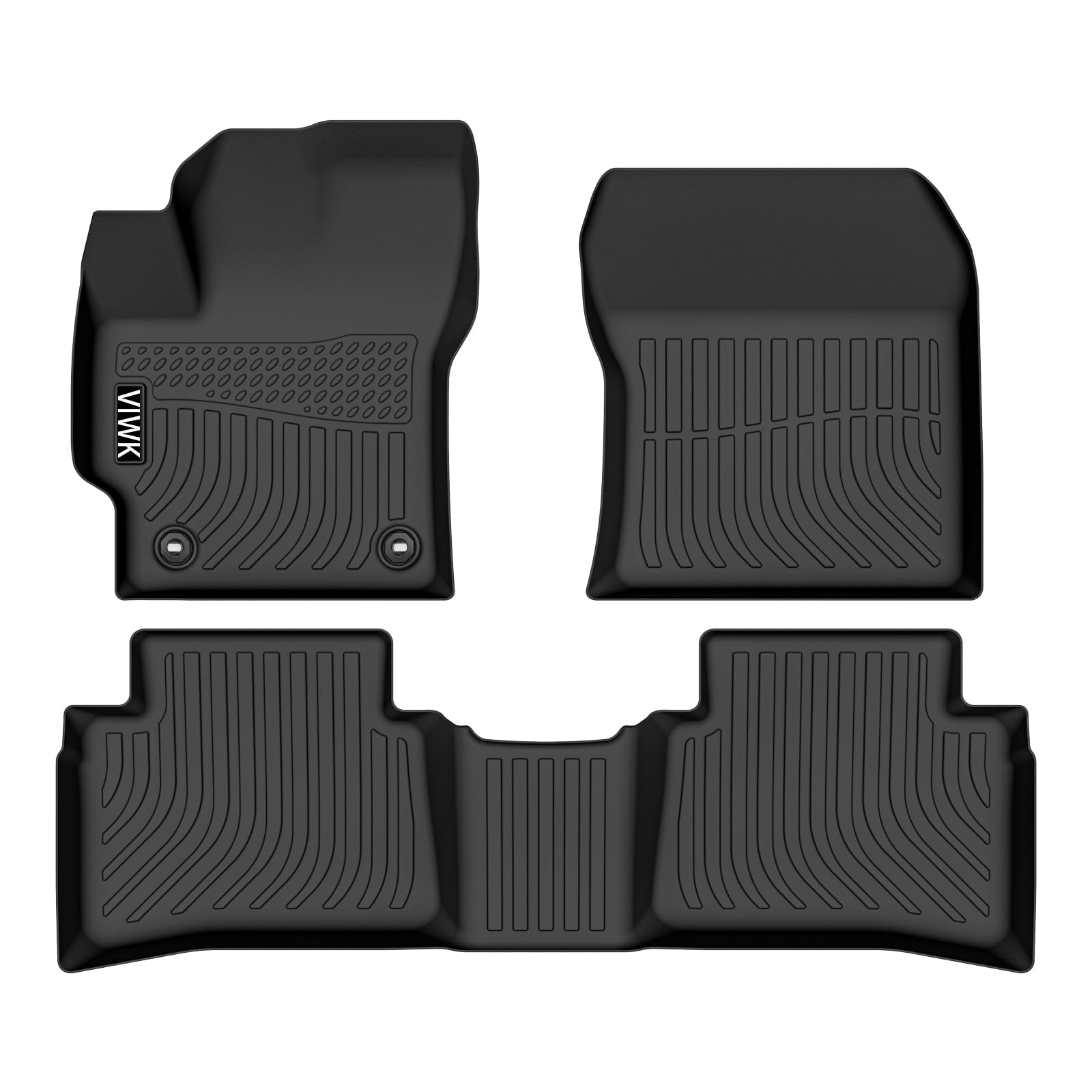 Premium All-Weather TPE Rubber Floor Mats for Toyota Corolla 2020-2024 - Non-Slip, Odorless Car Floor Liners (Front & Rear) | Perfect for Daily Commute, Road Trips & Winter Protection