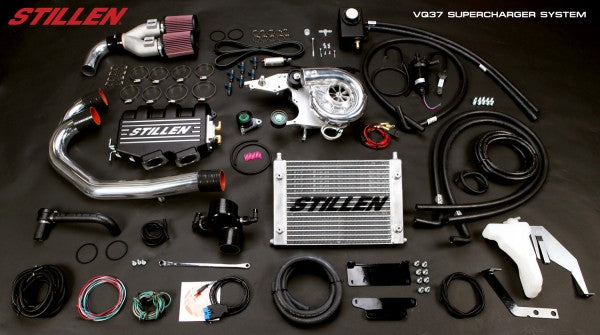 2009-2011 Nissan 370Z Z34 Supercharger Kit - High Performance Tuned System in Satin Finish (407770) | Boost Engine Power for Racing & Street Performance