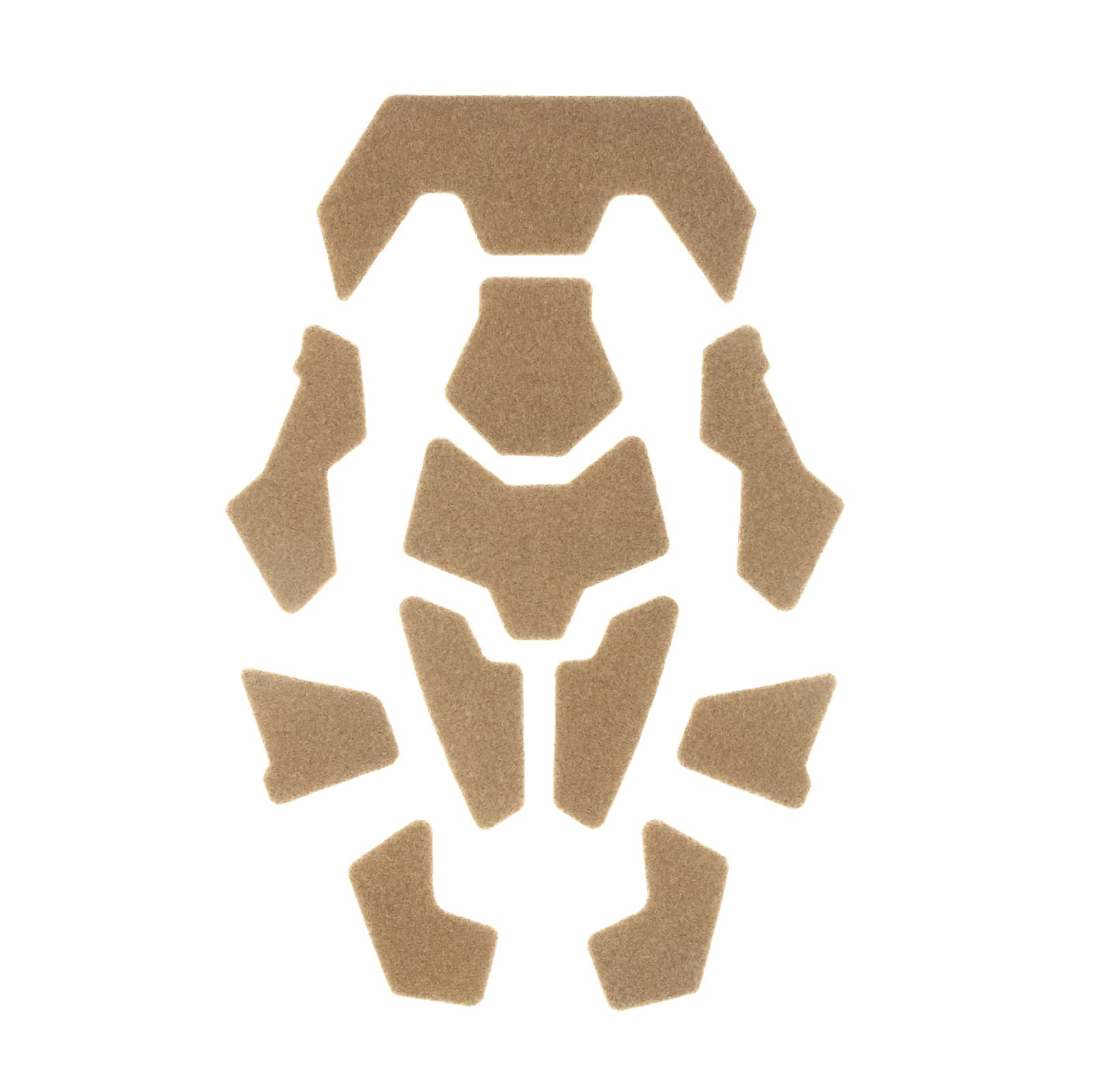 Tactical Helmet Hook & Loop Patches - Fast Helmet Stickers for Military & Airsoft Accessories | Perfect for Helmet Customization, Tactical Gear & Outdoor Adventures