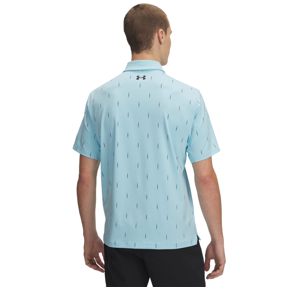 Men's Under Armour T2G Printed Polo Shirt - Moisture-Wicking Performance Golf & Casual Wear - Perfect for Sports, Work & Outdoor Activities