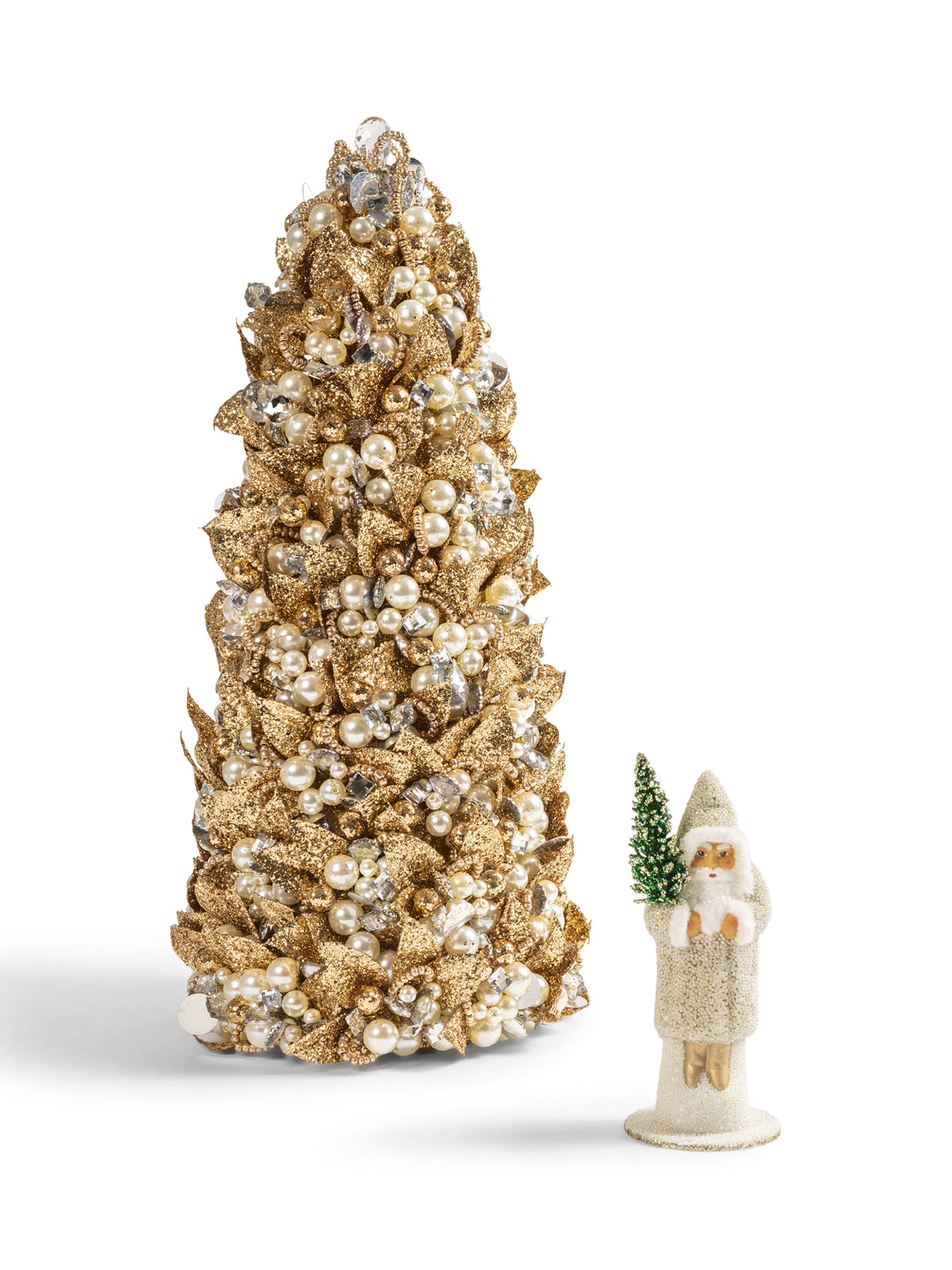18-Piece Pearl Christmas Tree Decor Set - Elegant Holiday Ornaments for Xmas Tree, Home, Office & Party Decorations | Perfect for Christmas, Winter, New Year Celebrations