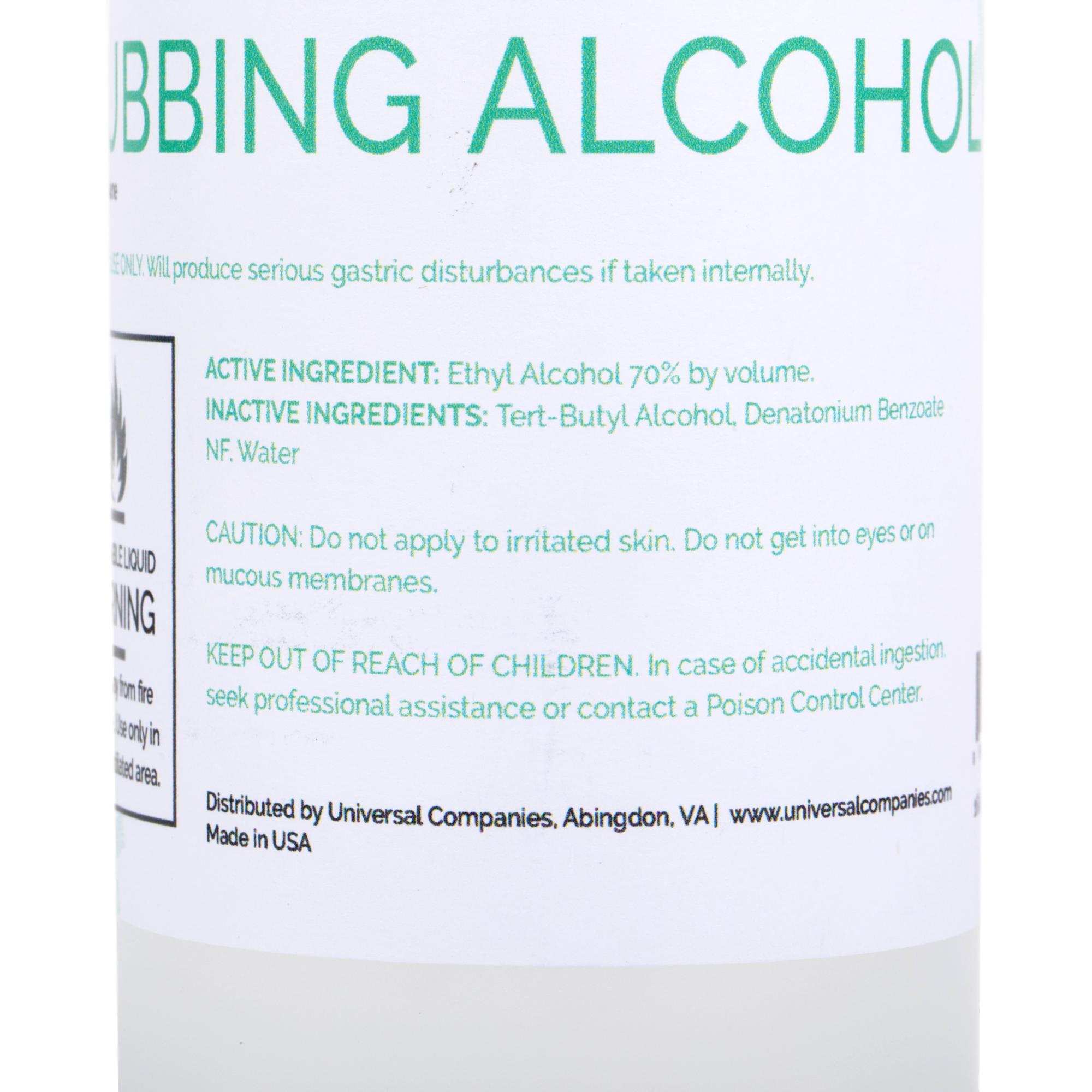 Complete Pro 70% Ethyl Rubbing Alcohol - First Aid Antiseptic for Cuts, Wounds & Disinfection - Ideal for Home, Office & Medical Use