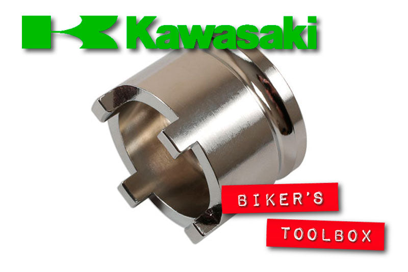 Kawasaki Castle Nut Driver Set - Heavy Duty Motorcycle Tool Kit for Engine Maintenance & Repair | Perfect for DIY Mechanics & Professional Bike Servicing