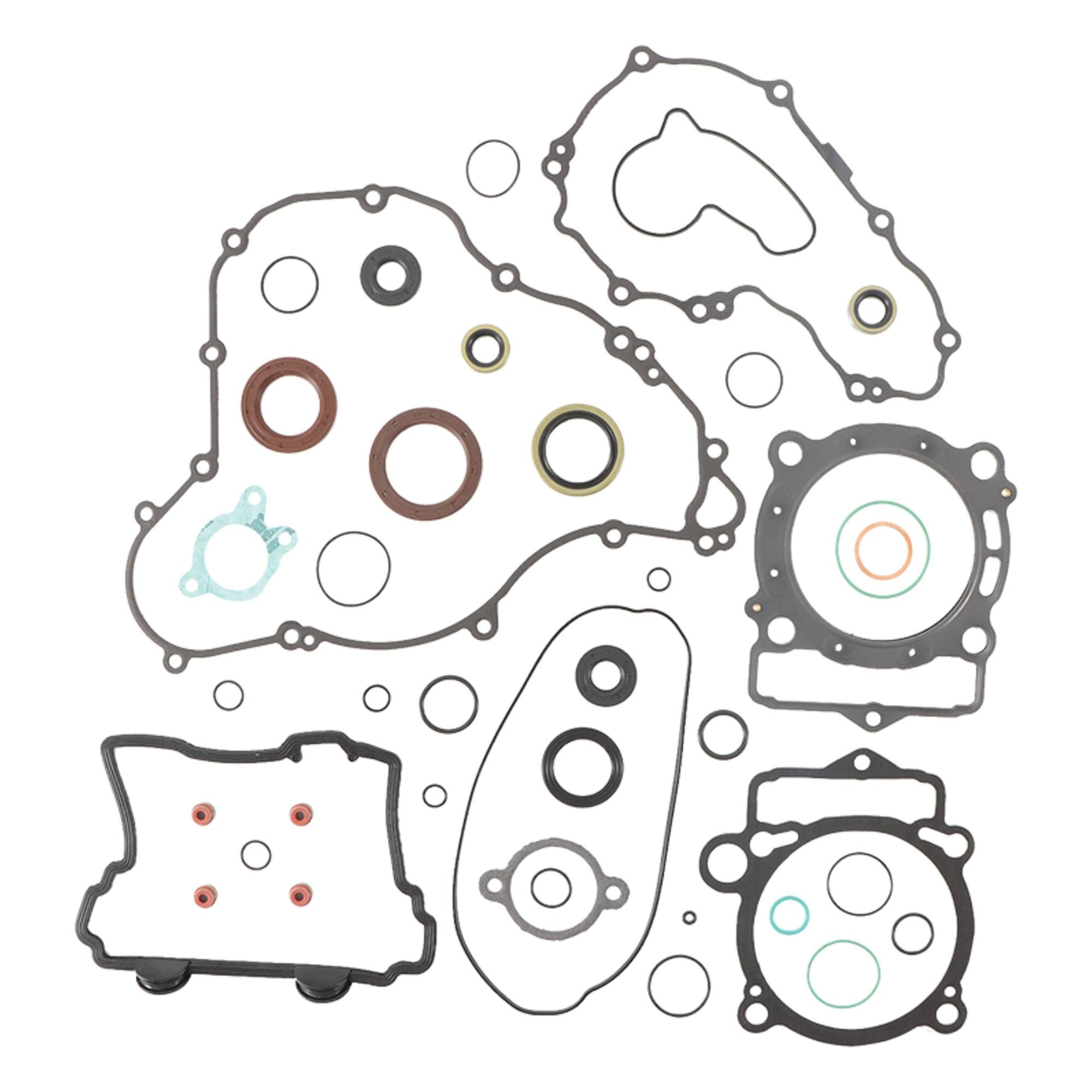 Vertex Complete Gasket Set with Oil Seals (811376) - Compatible with Husqvarna FE 350 2017-2019 & KTM EXC-F 350 2017-2019 - Replacement Engine Gasket Kit for Motorcycle Repair & Maintenance