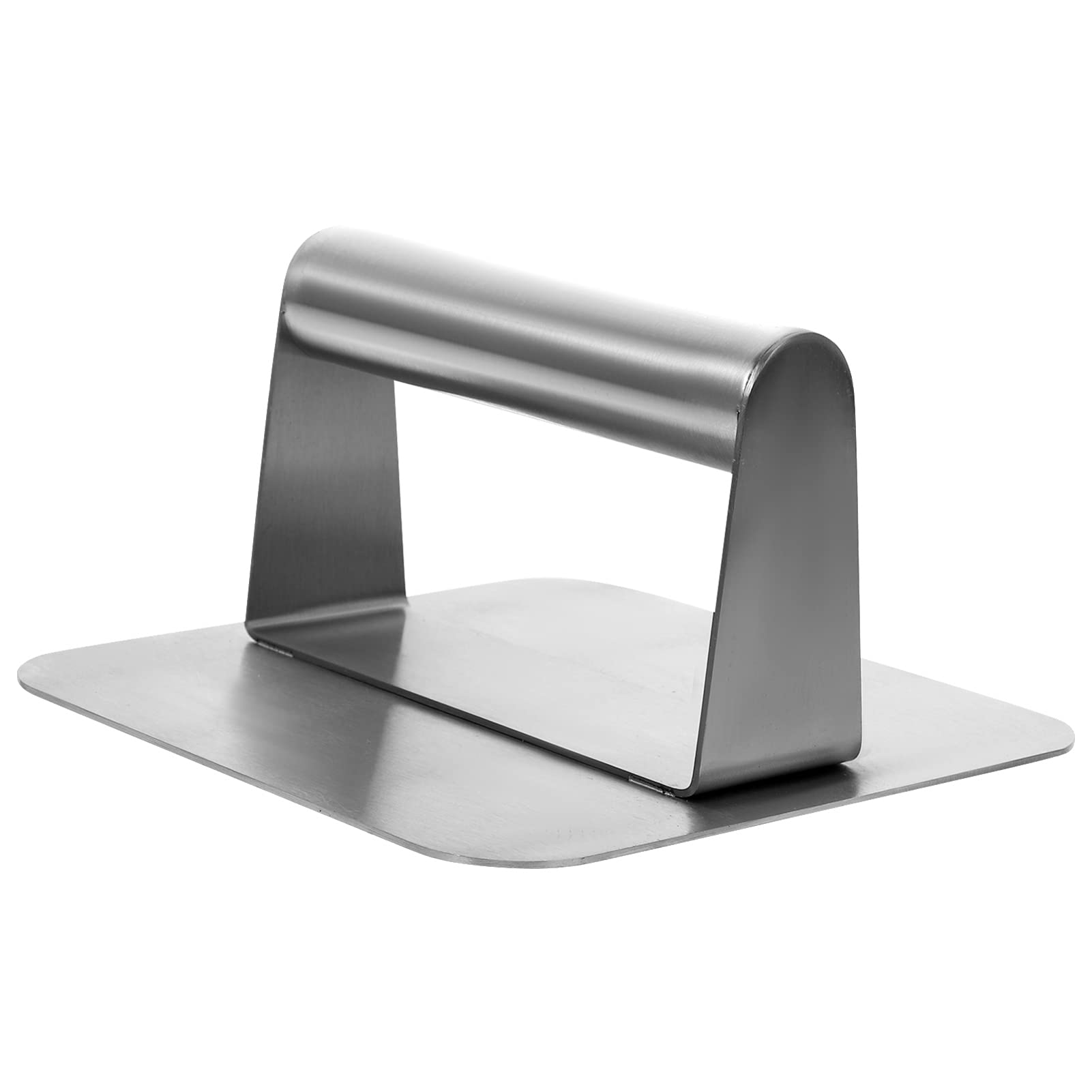 Stainless Steel Burger Press & Meatloaf Maker - Square Patty Smasher, Dumpling Skin Presser - Heavy Duty Griddle Accessories for Flat Top Grill, BBQ & Home Cooking | Perfect for Burgers, Meatloaves, Dumplings & Pancakes