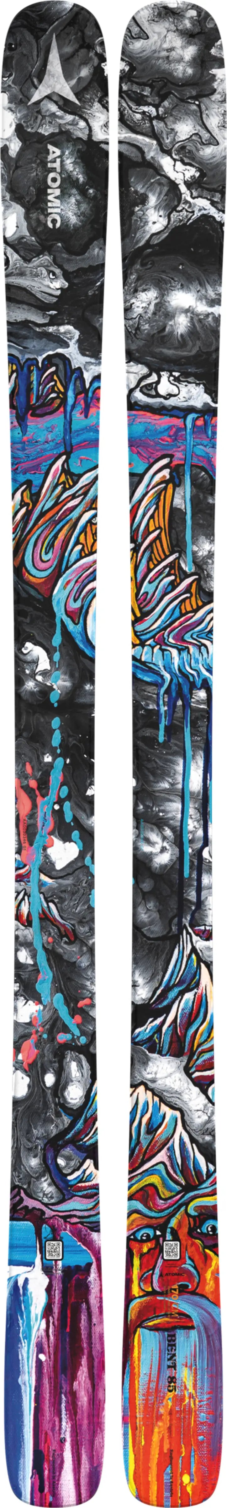 Atomic Bent Chetler 85 Skis 2025 - Premium All-Mountain Skis for Men & Women | Powder, Groomers & Backcountry | Perfect for Freeride & Off-Piste Adventures