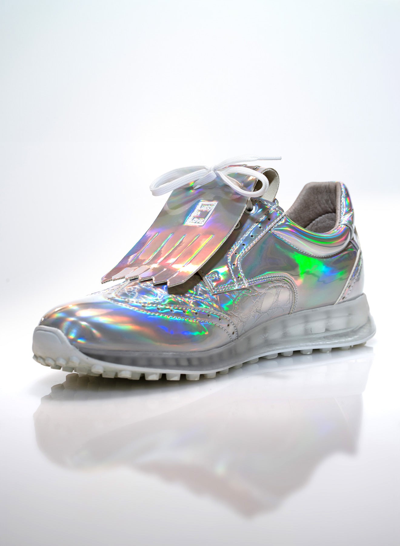 Lucky in Love x Duca Del Cosma Croc Bellezza Women's Fashion Sneakers - Stylish & Comfortable Casual Shoes for Walking, Work & Everyday Wear