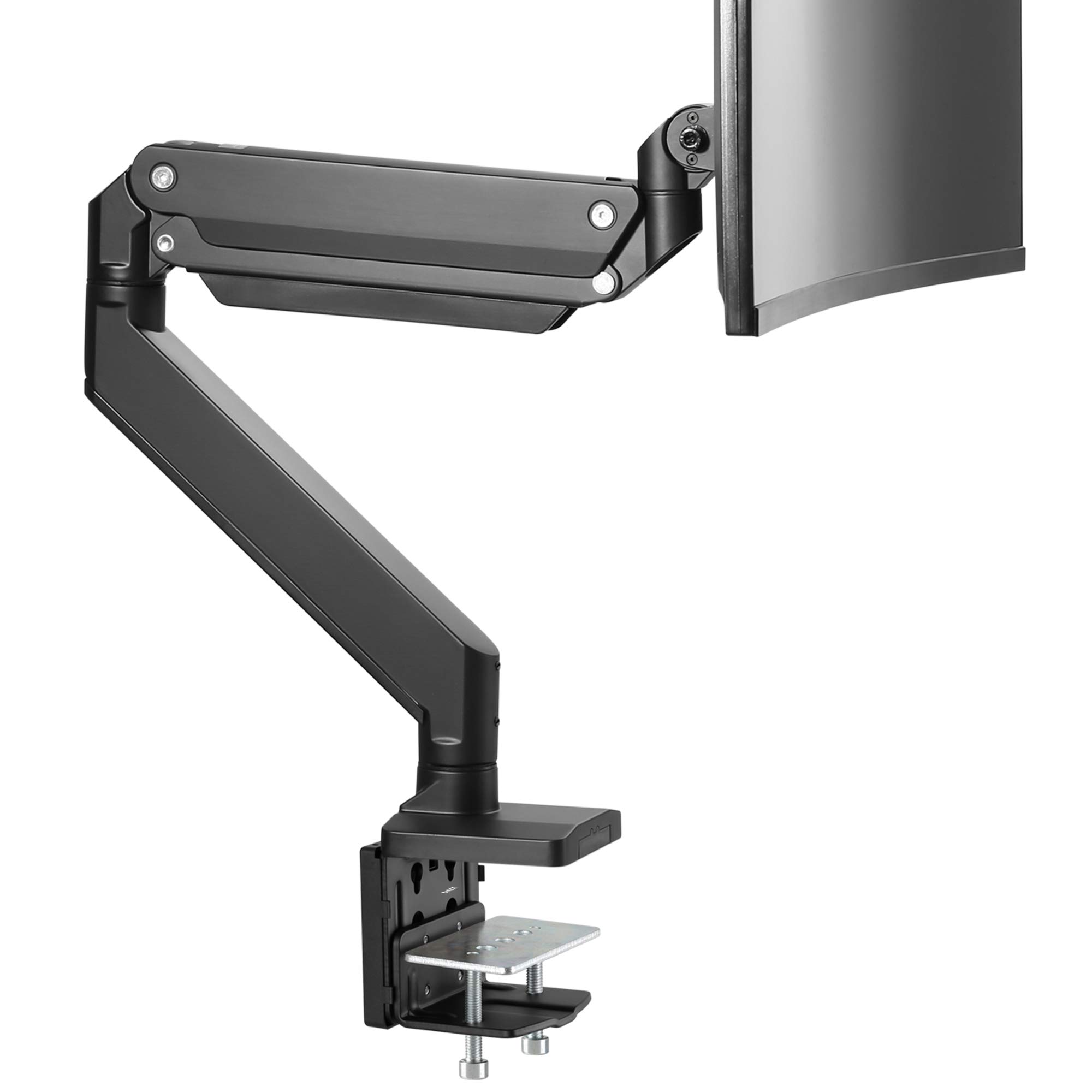 AVLT Single Monitor Arm Desk Mount - Adjustable 13