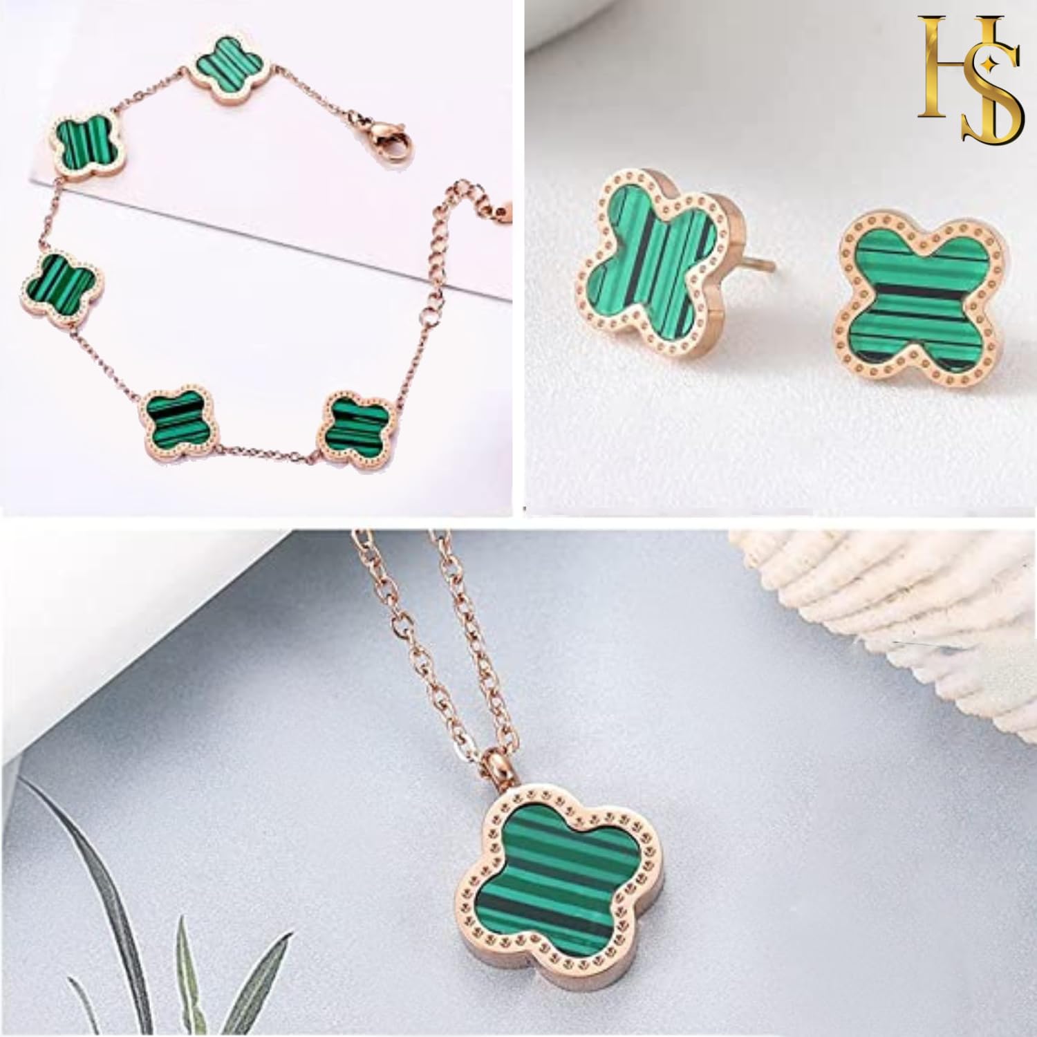Elegant Women's Jewelry Set - Designer Necklace, Earrings & Bracelet Gift for Her | Perfect for Anniversaries, Birthdays & Special Occasions