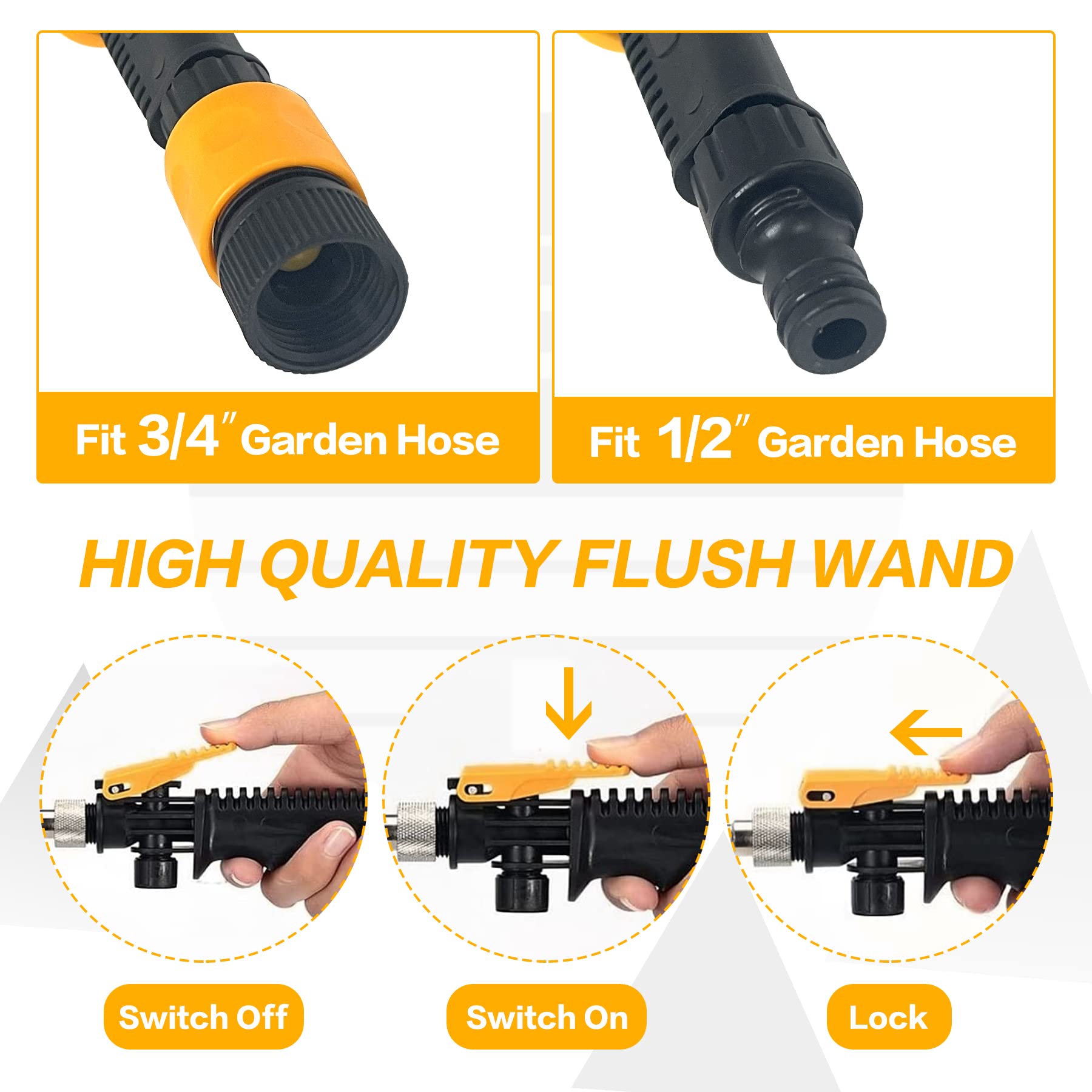 2-Pack RV Water Heater Magnesium Anode Rods - Compatible with Suburban & Mor-Flo Tanks, Camper Water Heater Replacement Parts (3/4