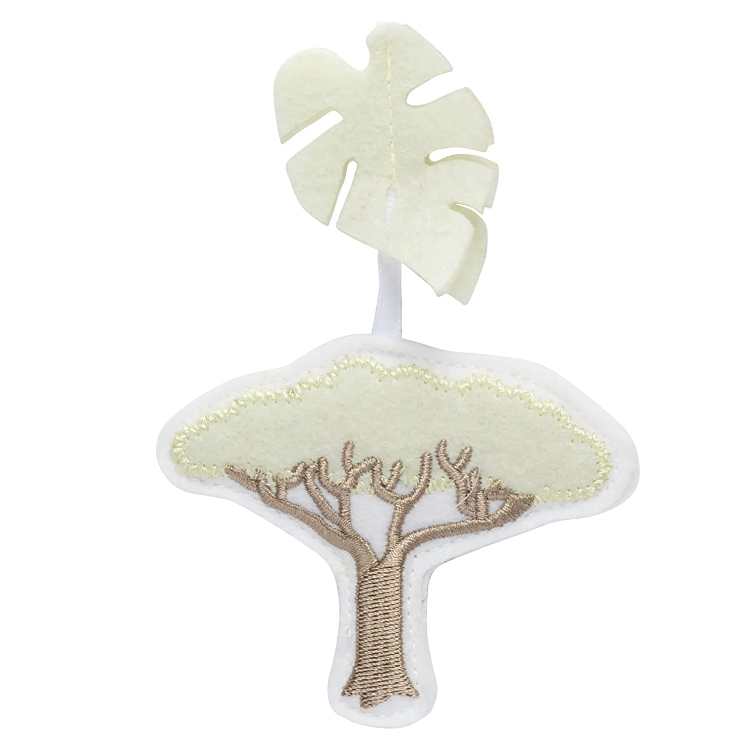 Trend Lab Tanzania Baby Crib Mobile with Soothing Music & Rotating Animals - Fits Standard Crib Rails - Perfect for Nursery Decor & Infant Sleep Aid