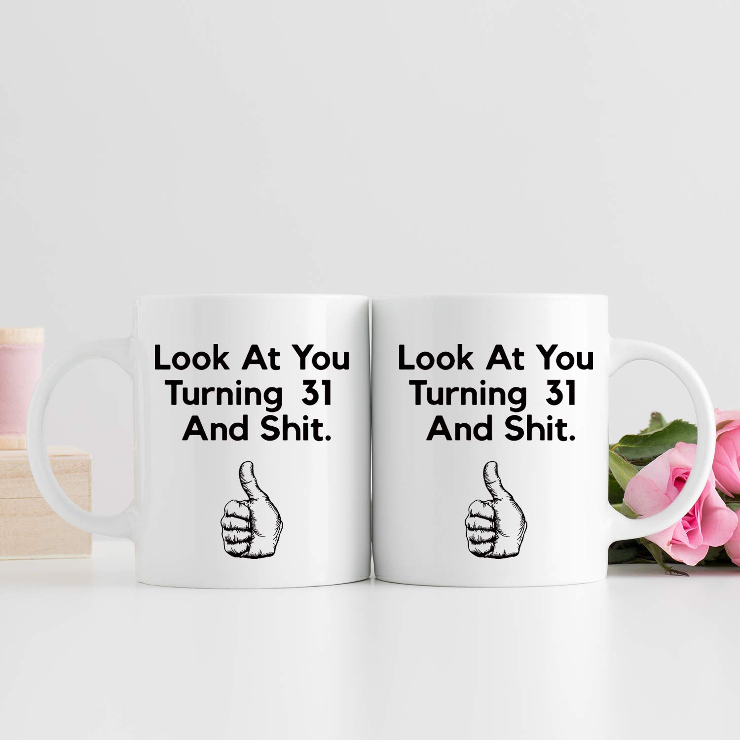 31st Birthday Gifts for Women 1988 - Funny 11oz Coffee Mug for Mom, Wife, Sister, Friend, Colleague - Perfect for Office, Home & Special Occasions