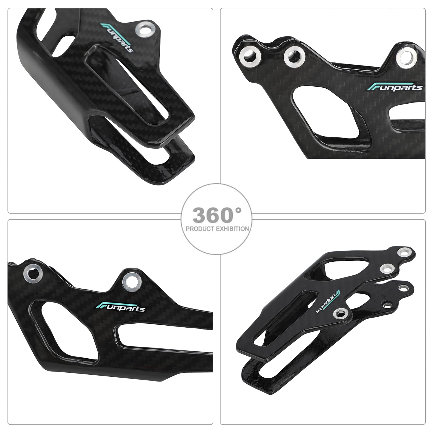 High-Quality Carbon Fiber Dirt Bike Chain Guide Guards for Honda CRF250R/CRF450R/CRF450X (2005-2025) | Durable Off-Road Protection | Perfect for Motocross, Trail Riding & Enduro Racing