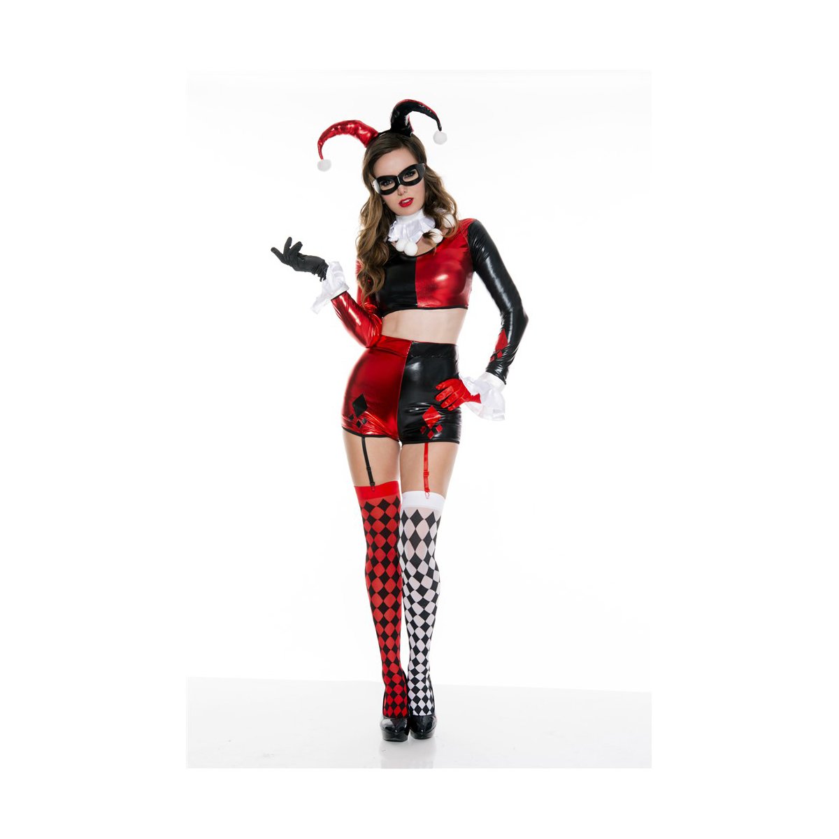 Music Legs Women's Gorgeous Harlequin Tights - Sexy Fishnet Stockings for Dance, Cosplay & Night Out