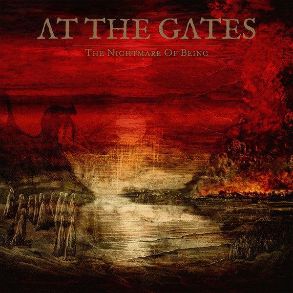 At the Gates - The Nightmare of Being (180G Bone Vinyl, Insert Sheet, Double Sided Poster) | Limited Edition Heavy Metal Vinyl Record for Collectors & Music Enthusiasts | Perfect for Home Listening, Gifts & Vinyl Collections