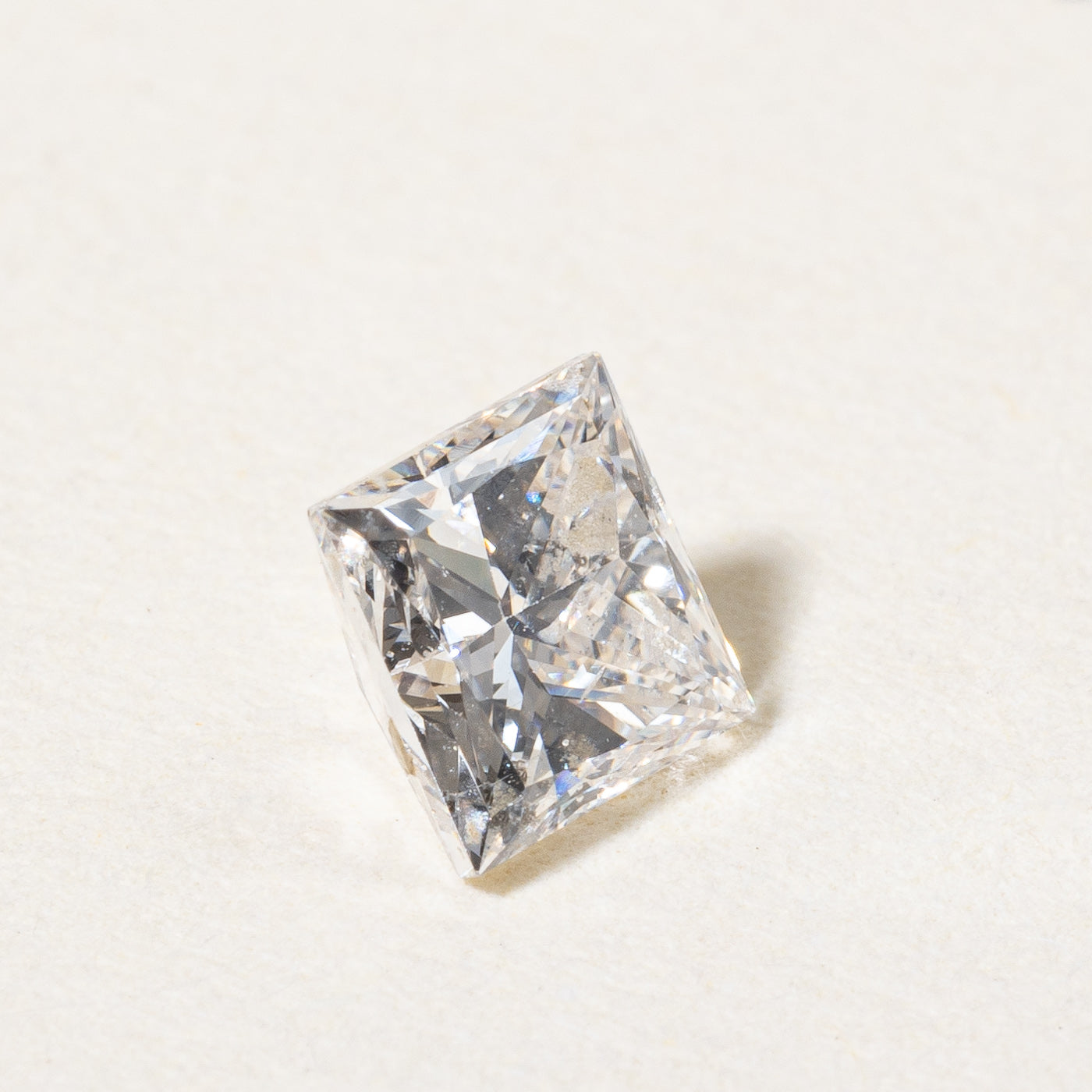 0.52ct Princess Cut Loose Diamond - I1 Clarity J/K Color for Engagement Rings & Fine Jewelry | Perfect for Wedding Bands, Pendants & Custom Jewelry Designs