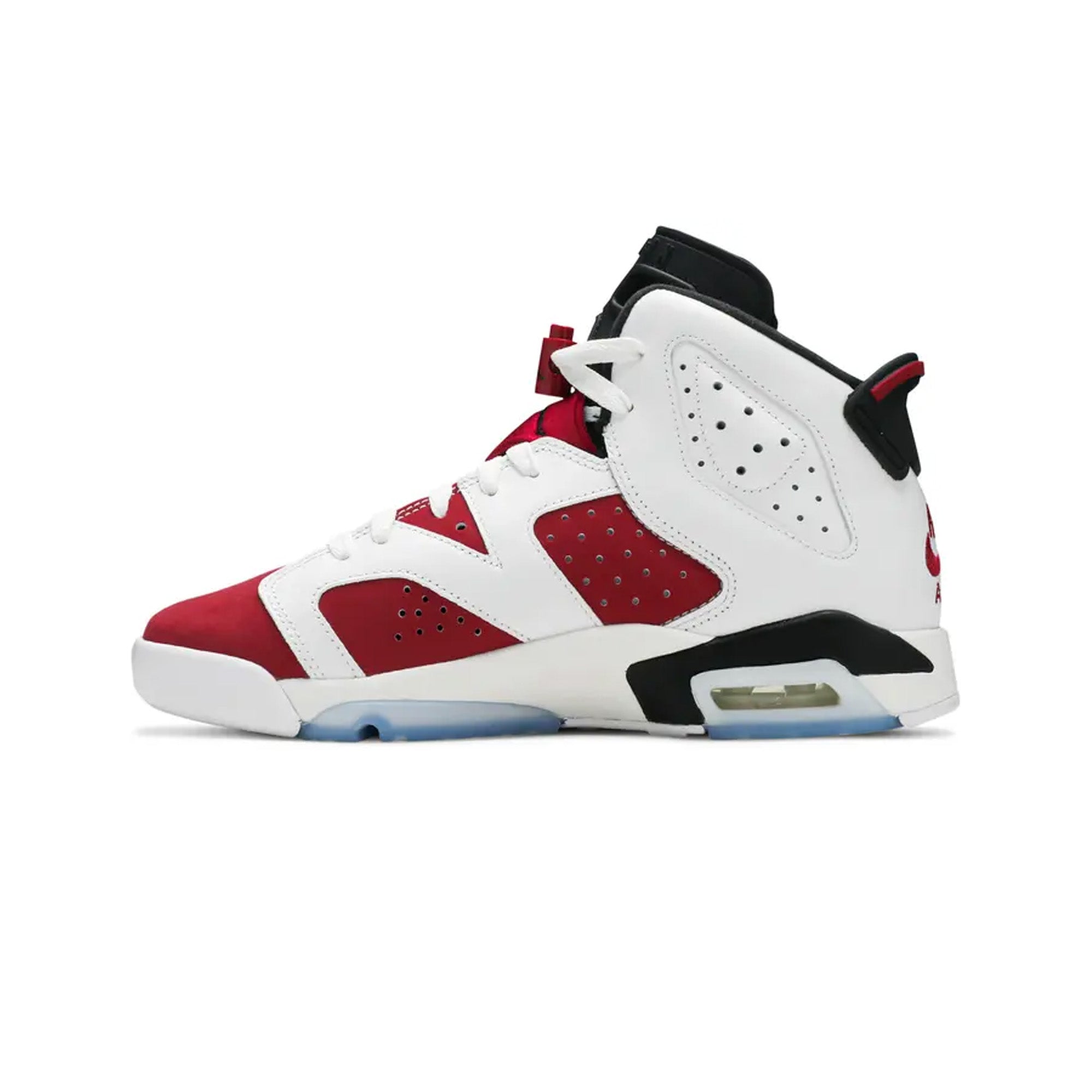 Air Jordan 6 'Carmine' Retro 2021 GS - Boys' Basketball Shoes for Court & Street Style | Perfect for Sneaker Collectors & Basketball Players