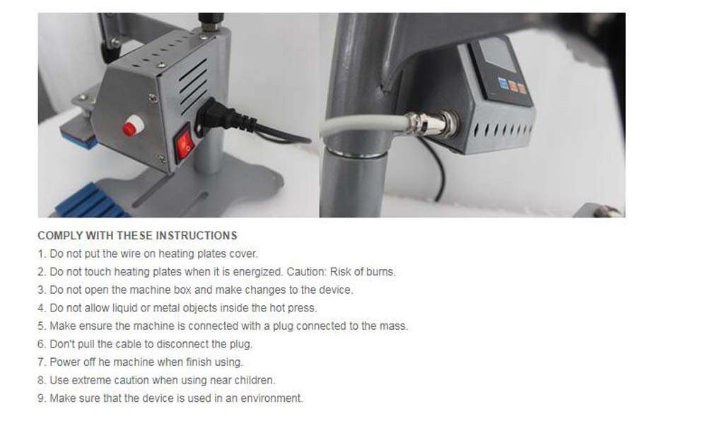 110V 10-Piece Pen Heat Transfer Machine - Multi-Station Ballpoint Heat Press for DIY Crafts, T-Shirts, Mugs & Personalized Gifts (Perfect for Small Businesses & Home Use)
