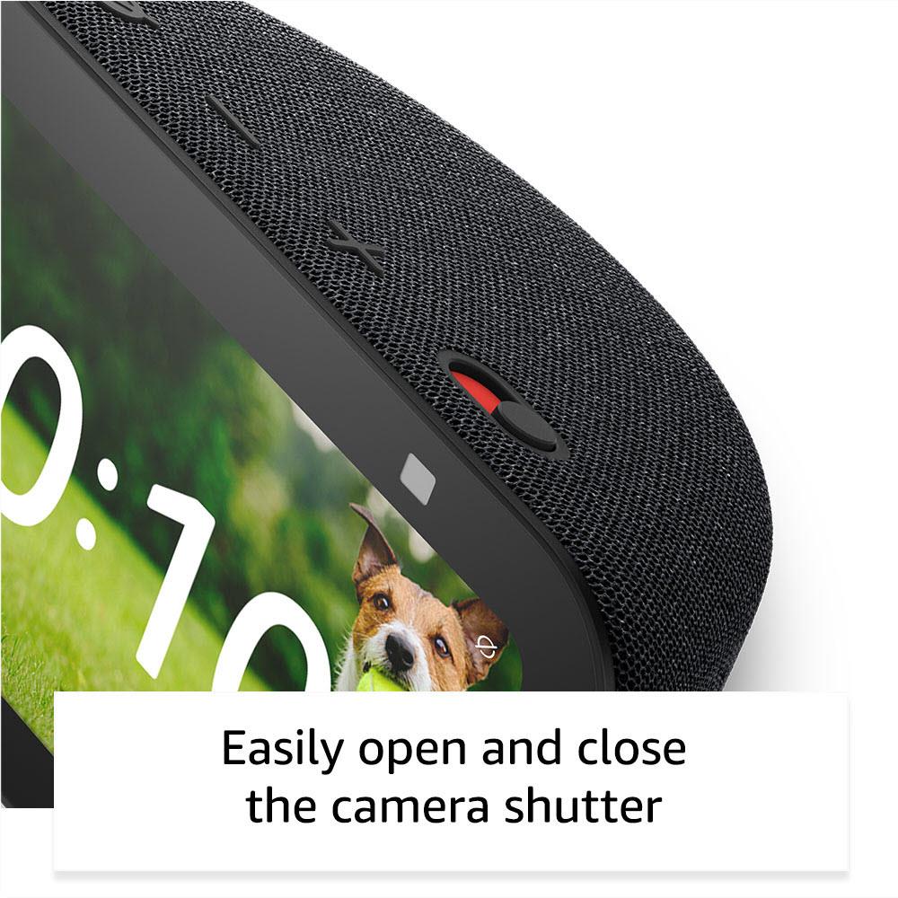 Amazon Echo Show 5 (3rd Gen) Smart Display with Alexa - Charcoal - Hands-Free Video Calls, Music Streaming & Smart Home Control - Perfect for Kitchen, Bedroom or Home Office