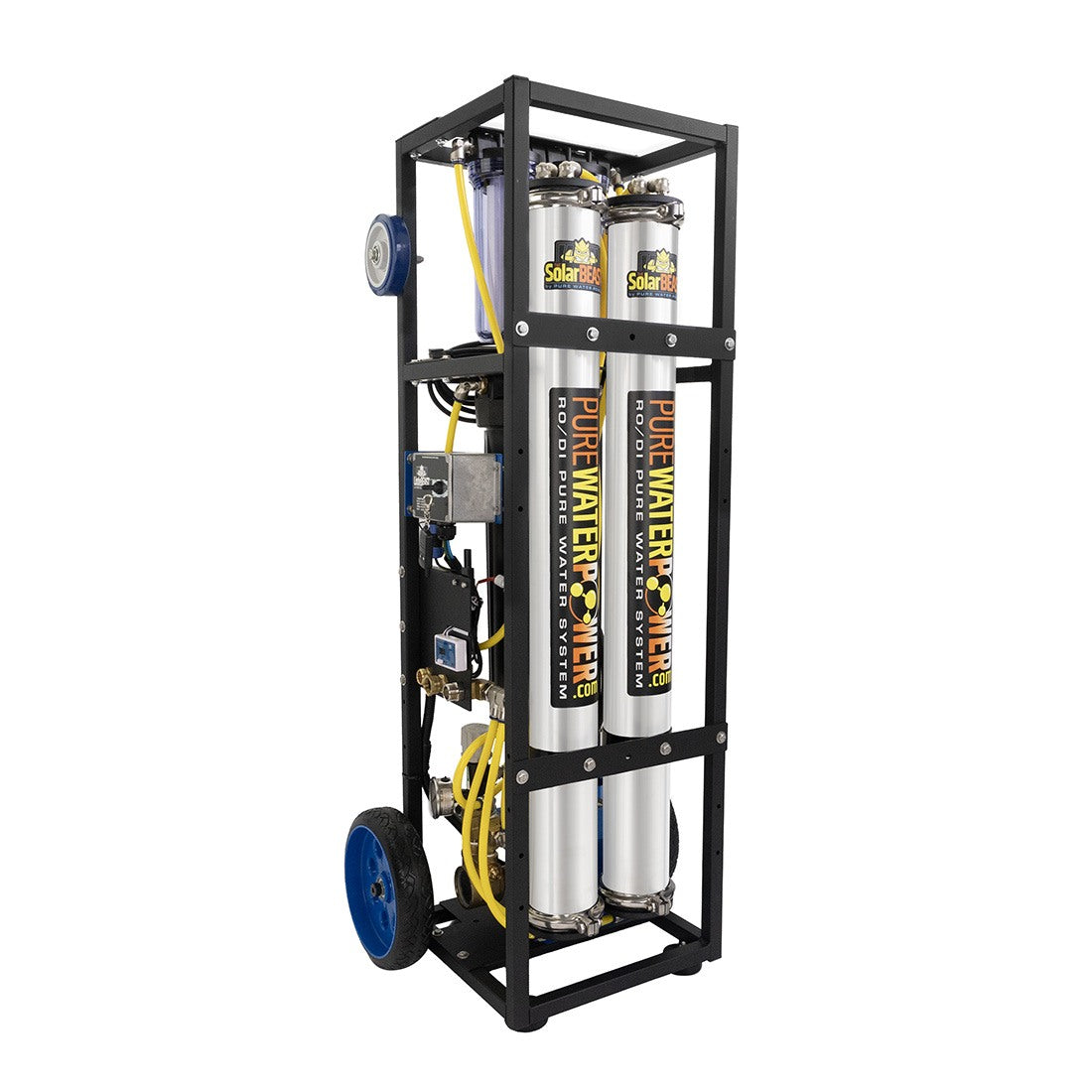 PWP Solar Beast RO/DI Water Filtration System 115V for Home, Aquarium, and Hydroponics | High-Efficiency Reverse Osmosis Deionization Unit