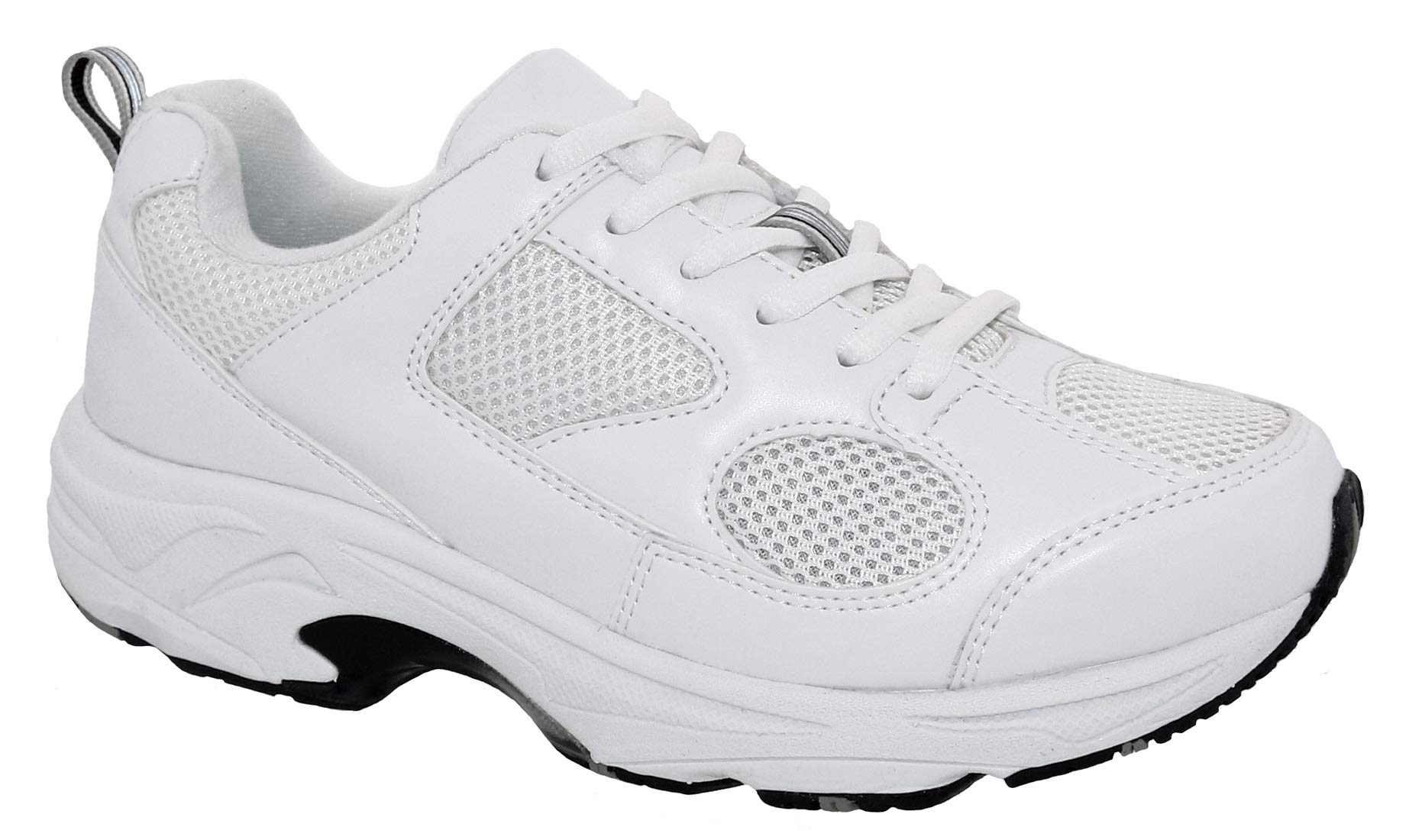 Women's Leather Athletic Boating Shoes - Non-Slip Deck Shoes for Sailing, Yachting & Water Sports | Comfortable & Durable Footwear for Outdoor Activities
