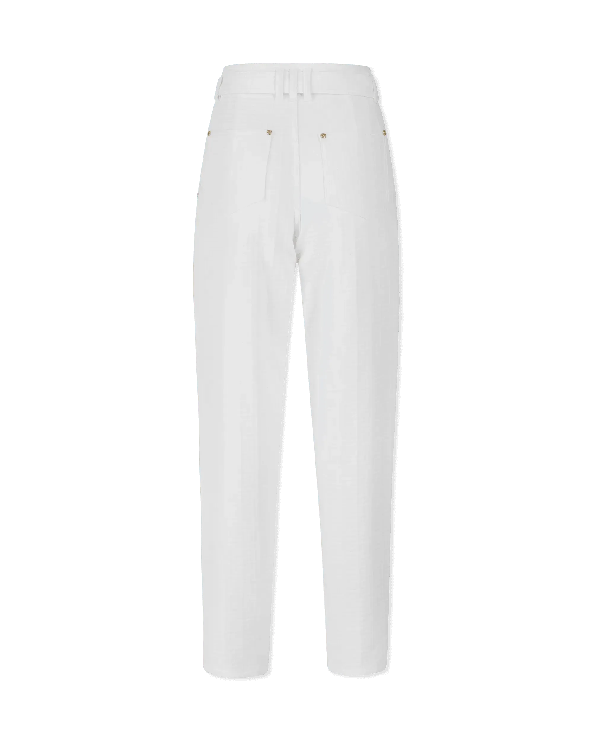 High Waisted Belted Monogram Denim Pants for Women - Vintage Distressed Jeans with Custom Initials - Perfect for Casual Outfits & Streetwear Fashion