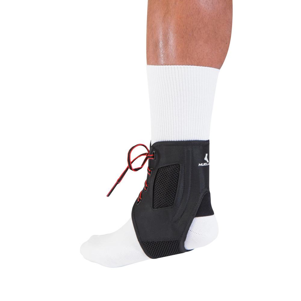 Mueller ATF 3 Ankle Brace - Adjustable Support for Sprains & Injuries - Perfect for Running, Basketball & Sports Recovery