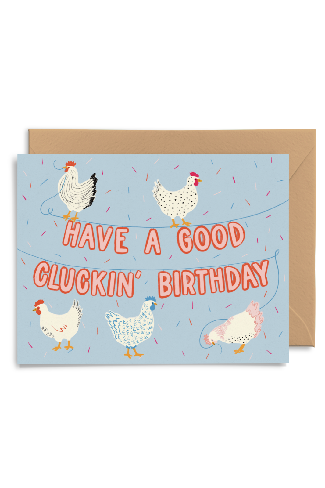 Funny Chicken Birthday Card - Hilarious Farm Animal Greeting Card for Friends & Family - Perfect for Birthdays, Celebrations & Humor Lovers