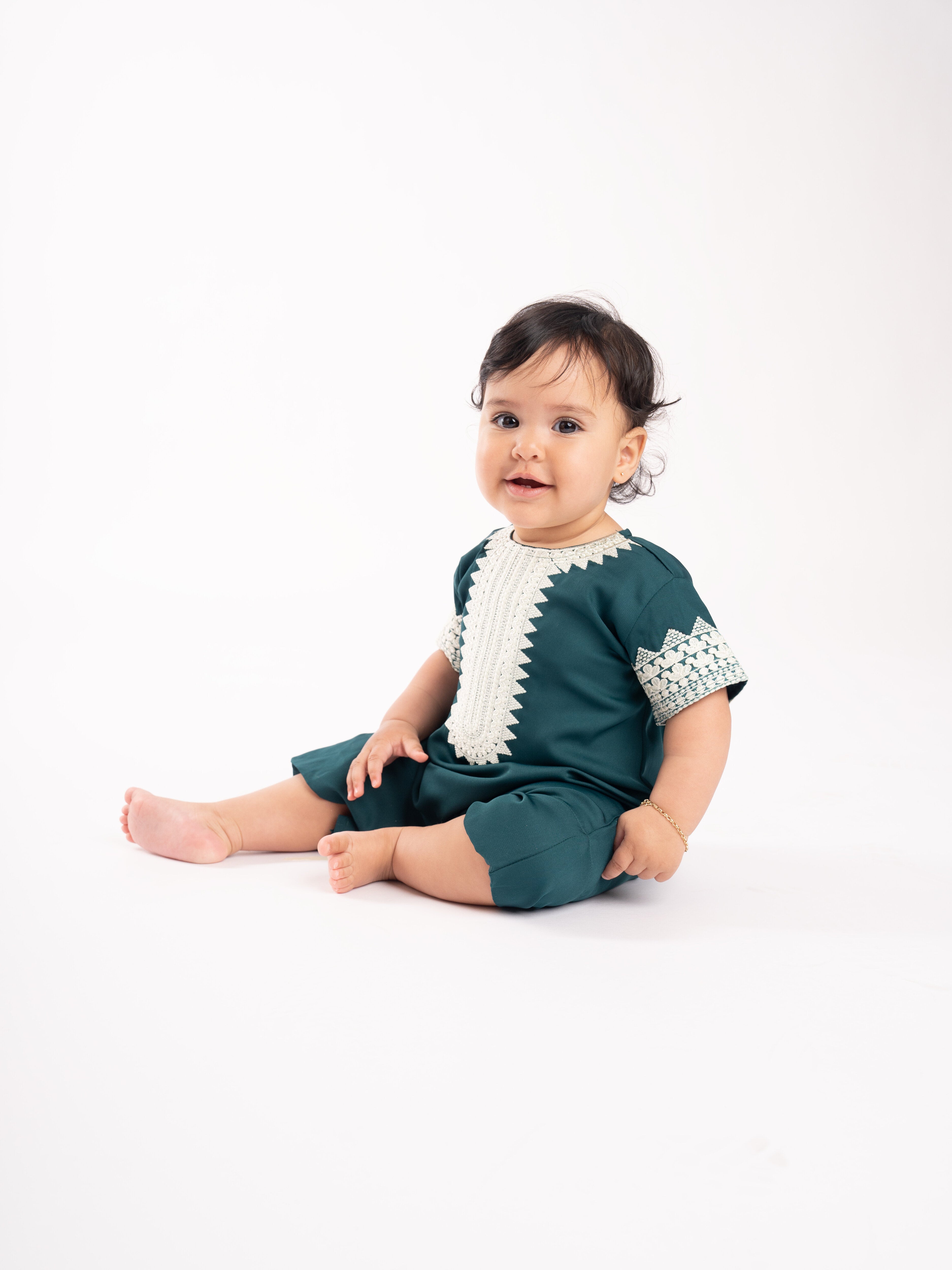 Sereen Jalabeya Baby Clothes - Soft & Comfortable Outfits for Newborns & Toddlers | Perfect for Daily Wear, Playtime & Special Occasions