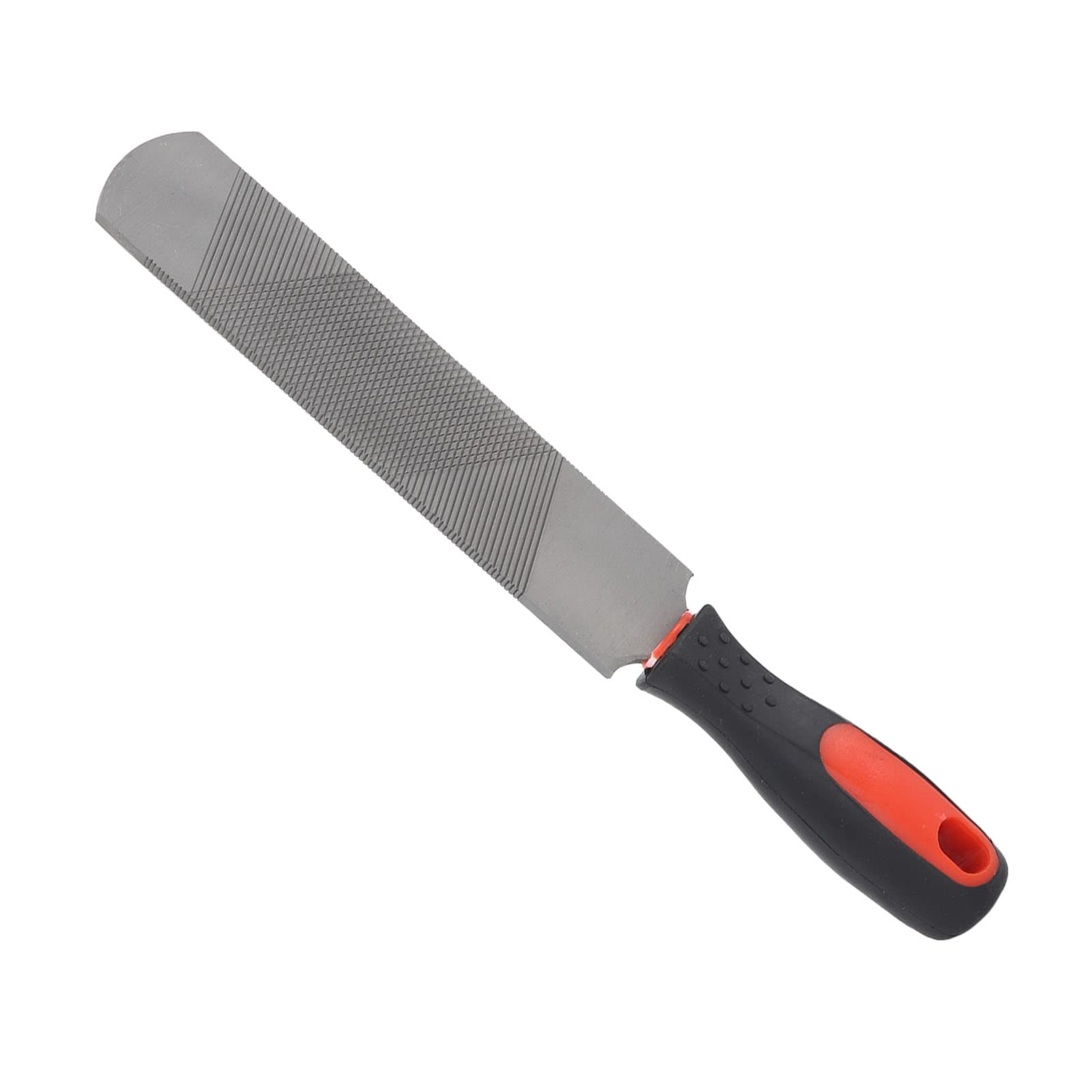 8 Inch Hoof Rasp with Rubber Handle - Professional Farrier File Tool for Horses, Pigs & Goats - Durable Equine Hoof Care Rasp for Trimming, Shaping & Smoothing - Perfect for Stable, Farm & Veterinary Use