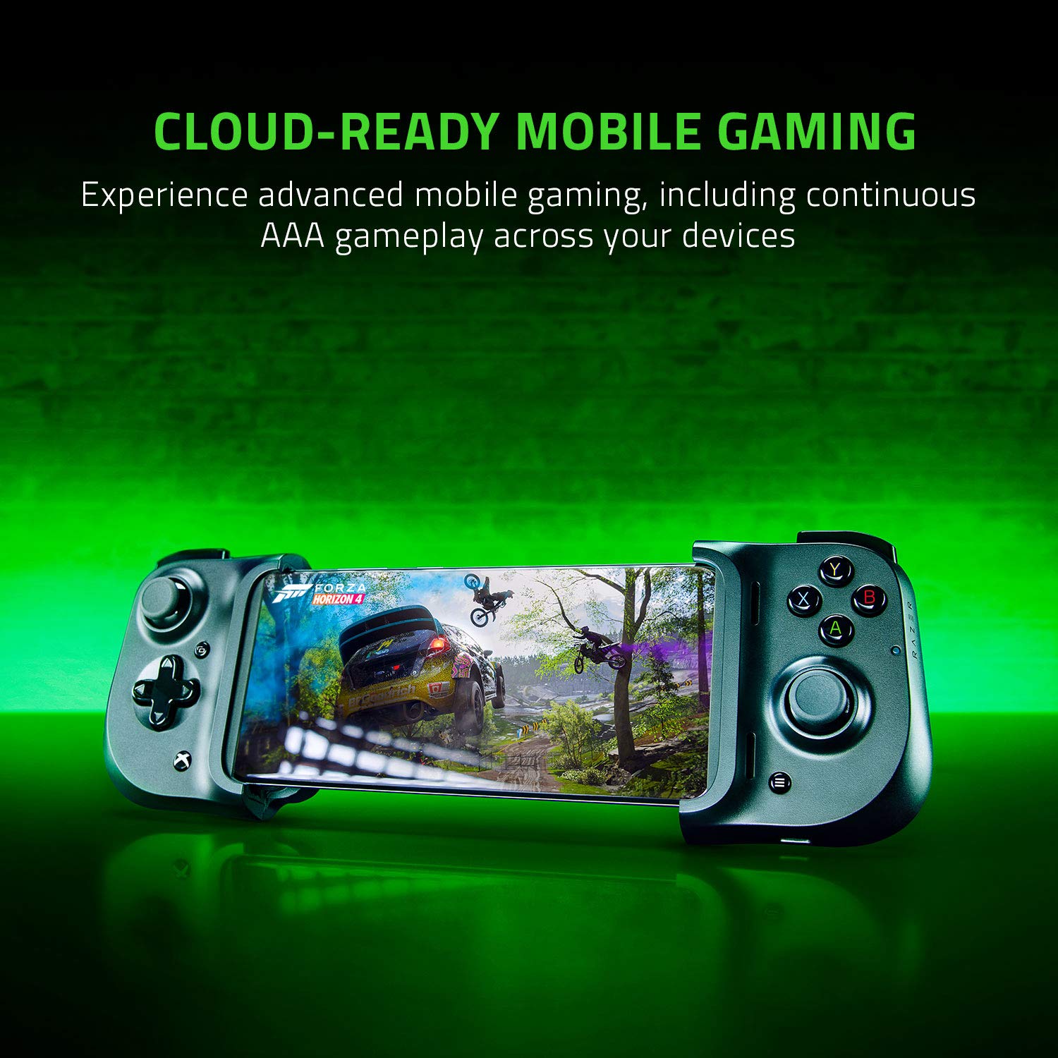 Razer Kishi Mobile Game Controller for Xbox & Android USB-C | Low Latency Gamepad with Passthrough Charging | Compatible with Samsung, Pixel, & More | Perfect for Game Pass Ultimate, xCloud, & Cloud Gaming | Ideal for On-the-Go Gaming & Home Entertainment