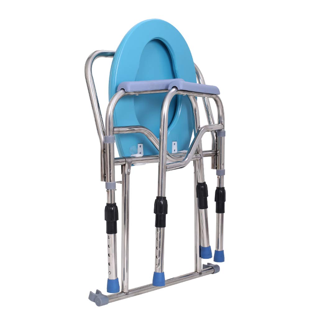 Extra Wide 3-in-1 Bariatric Toilet Chair - Lightweight Commode Seat with Safety Steel Frame, Shower Bench & Bathroom Support for Elderly & Disabled - Ideal for Home Care, Mobility Assistance & Safe Bathroom Use