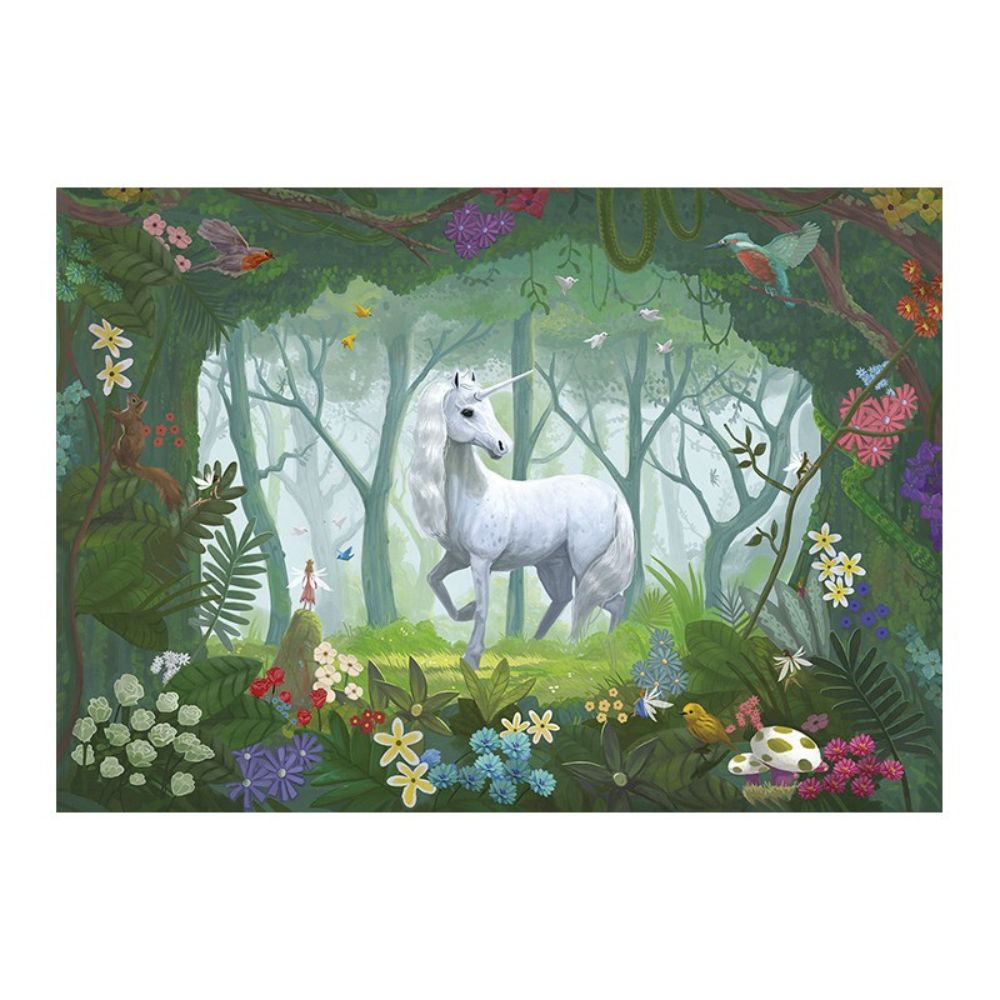 1000 Piece Enchanted Forest Jigsaw Puzzle by Richard Collingridge - Premium Adult Puzzle for Relaxation & Home Decor | Perfect for Family Game Night & Stress Relief