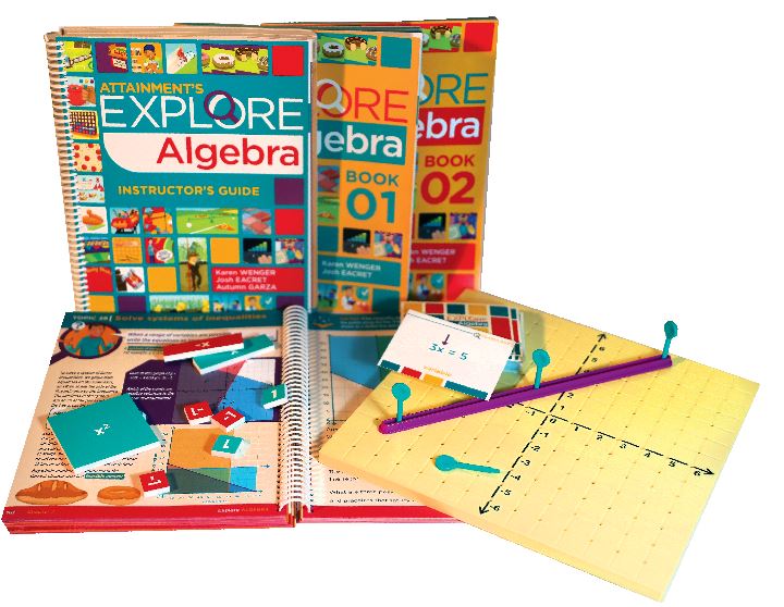 Explore Algebra Curriculum for Grades 6-12 | Comprehensive Math Learning Program for Middle & High School Students | Perfect for Homeschooling & Classroom Instruction